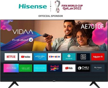 Hisense 65AE7010F LED-Fernseher (164 cm/65 Zoll, 4K Ultra HD, Smart-TV, 4K Ultra HD)