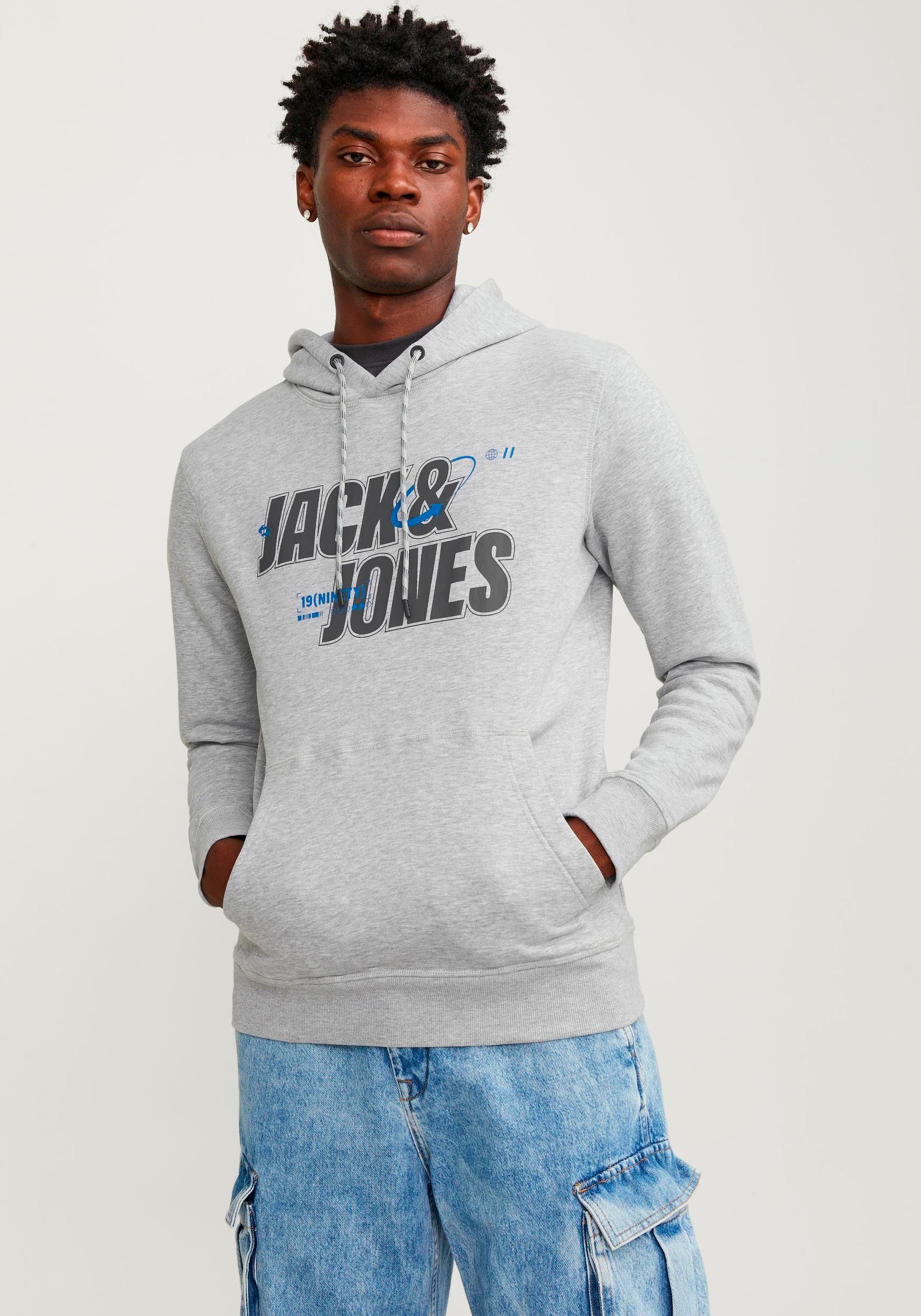 Jack & Jones Kapuzensweatshirt JCOBLACK SWEAT HOOD CH