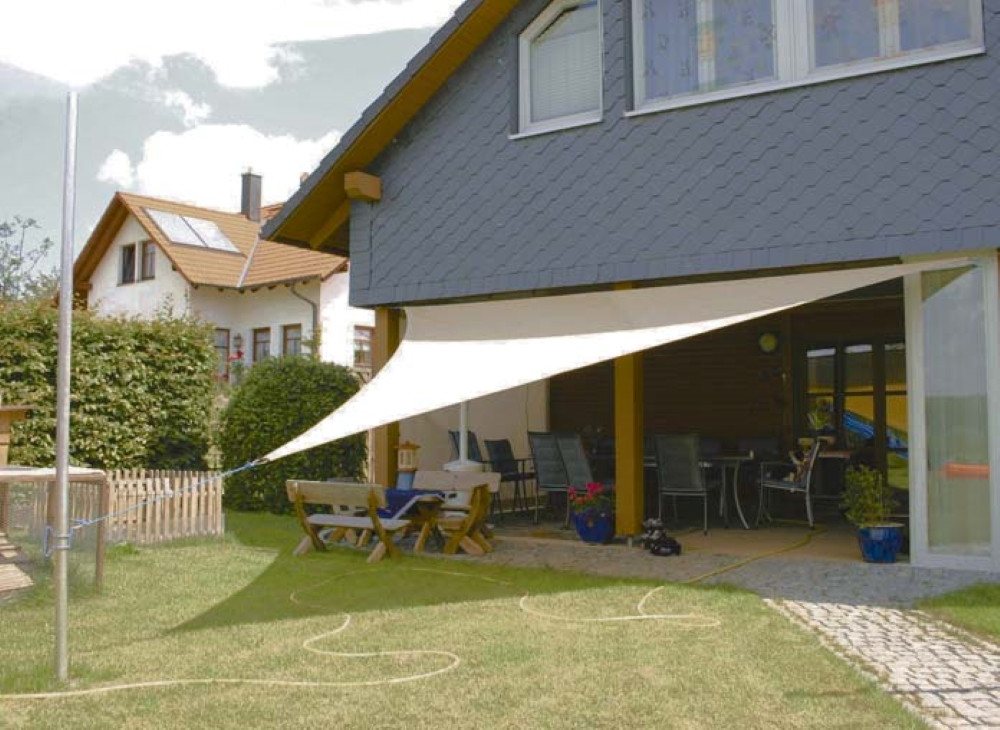 Thumbnail - SportFit Sonnensegelmast Mast-Set, (3-St), zur Befestigung von Sonnensegeln