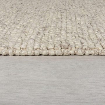 Teppich Minerals, FLAIR RUGS, rechteckig, Höhe: 10 mm, Teppich aus Wollmischung, geknüpftes Design, meliert