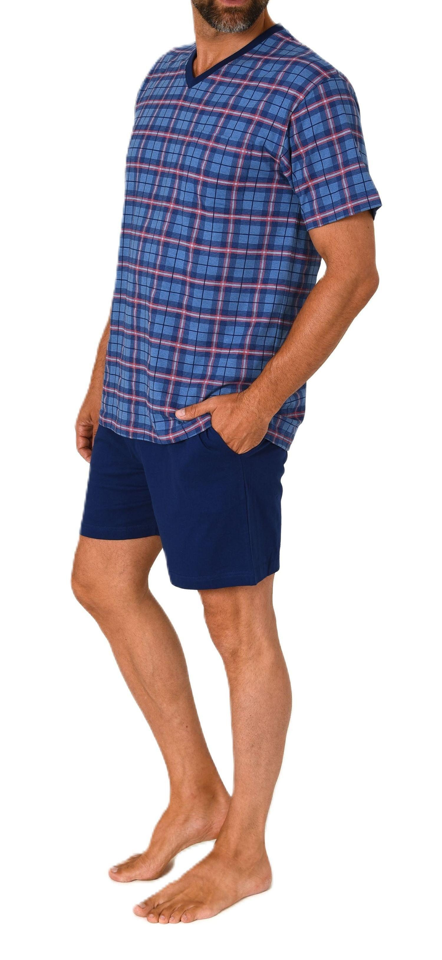 Normann Pyjama Normann Herren kurzarm Schlafanzug Shorty Pyjama - auch in Übergröße – Bild 4 von 5