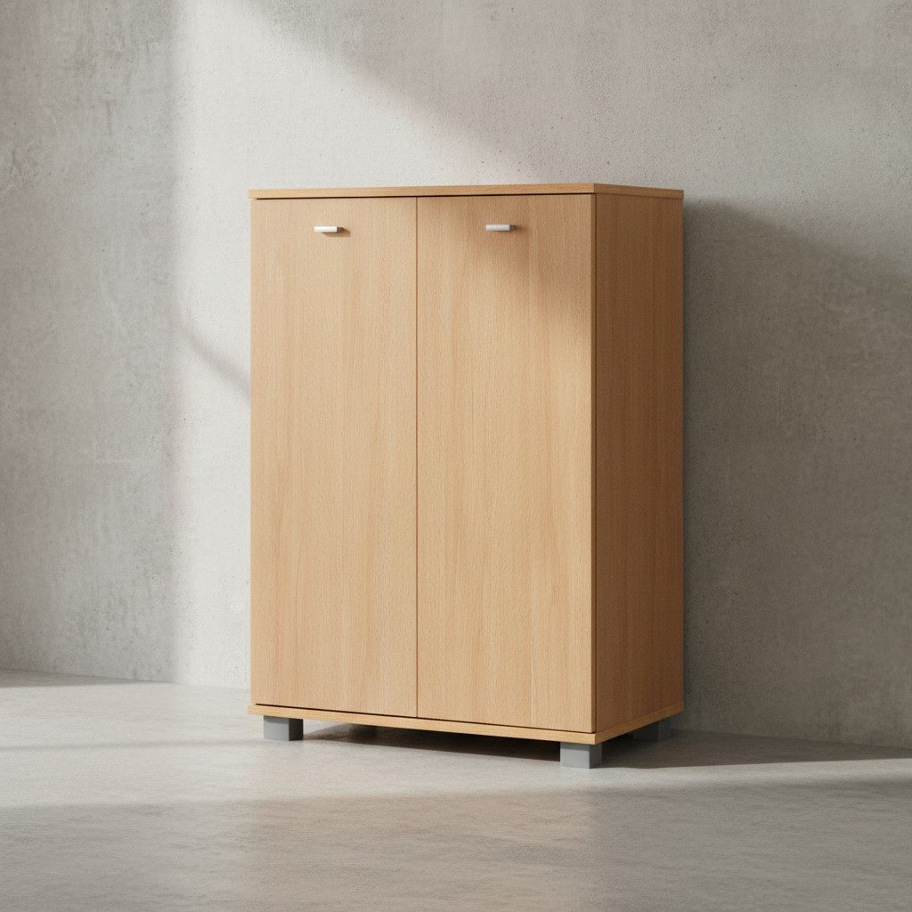 KADIMA DESIGN Schuhschrank Schuhablage-Kommode - Modernes Design, viel Stauraum