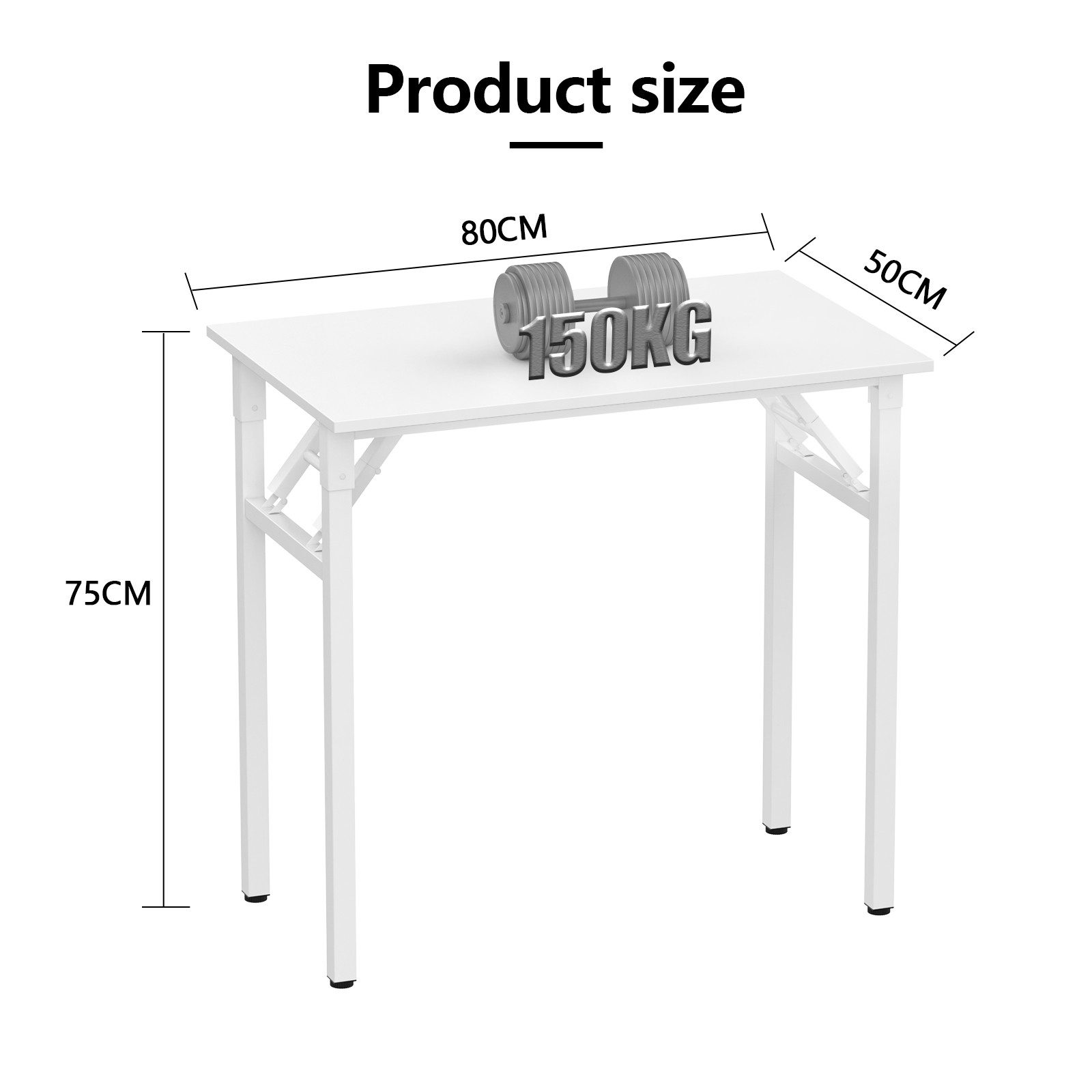 JEOBEST Klapptisch Keine Montage Erforderlich Schreibtisch Klappschreibtisc günstig online kaufen