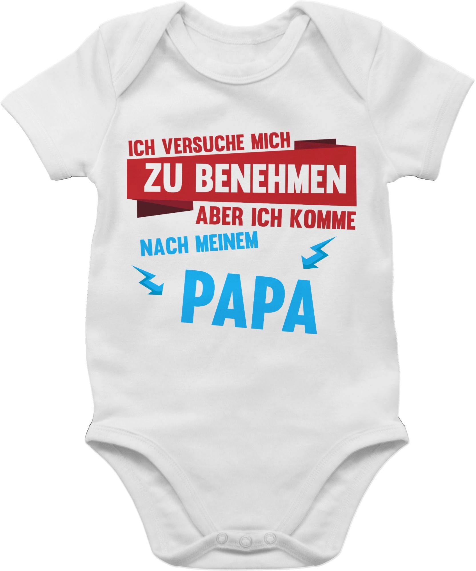 Shirtracer Shirtbody »Ich versuche mich zu benehmen aber ich komme nach