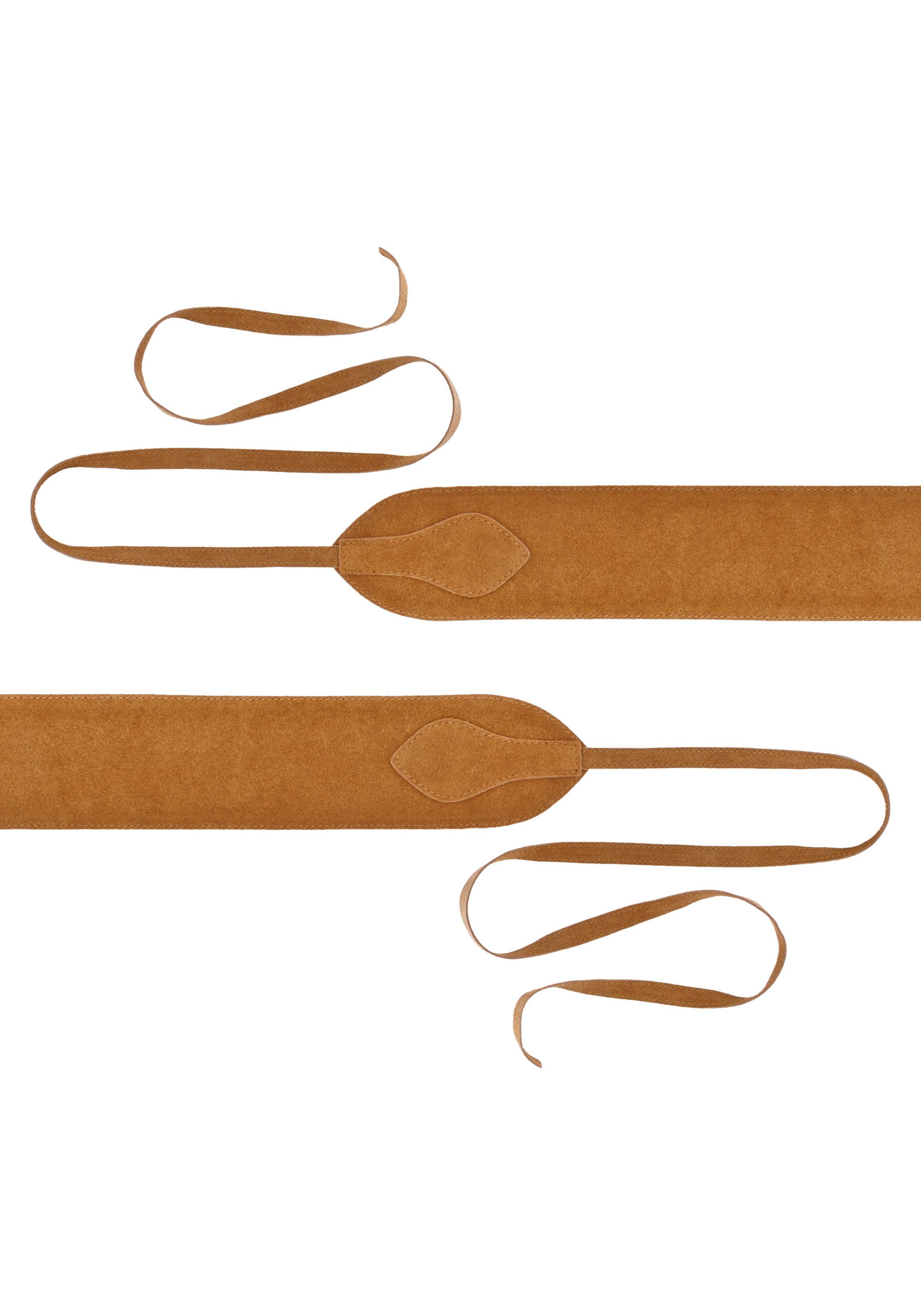 LASCANA Taillengürtel Bindegürtel Ledergürtel, Shapingeffekt, für Kleid & Overall, Bauchgürtel