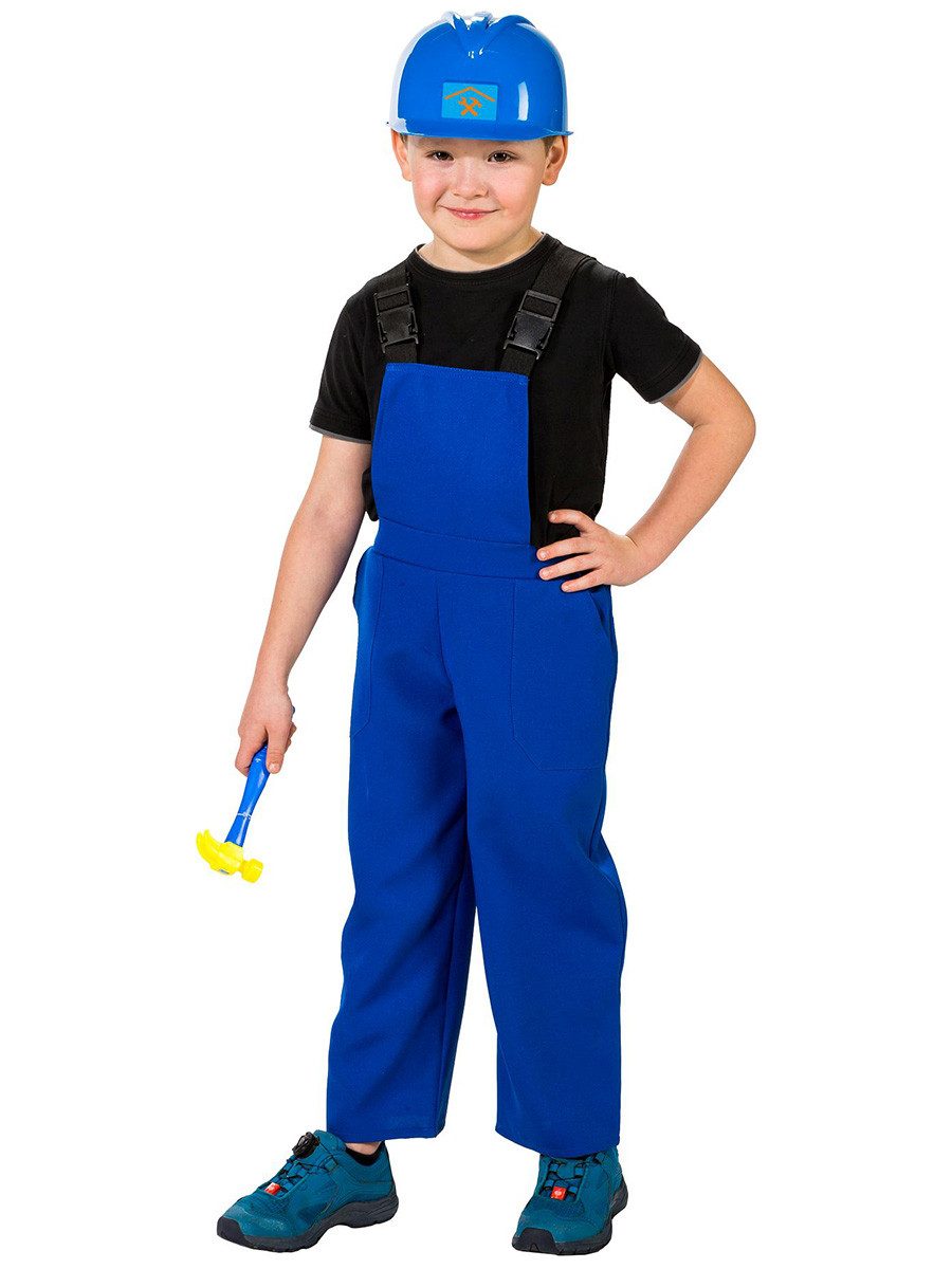 Orlob Kostüm Kinder Latzhose blau