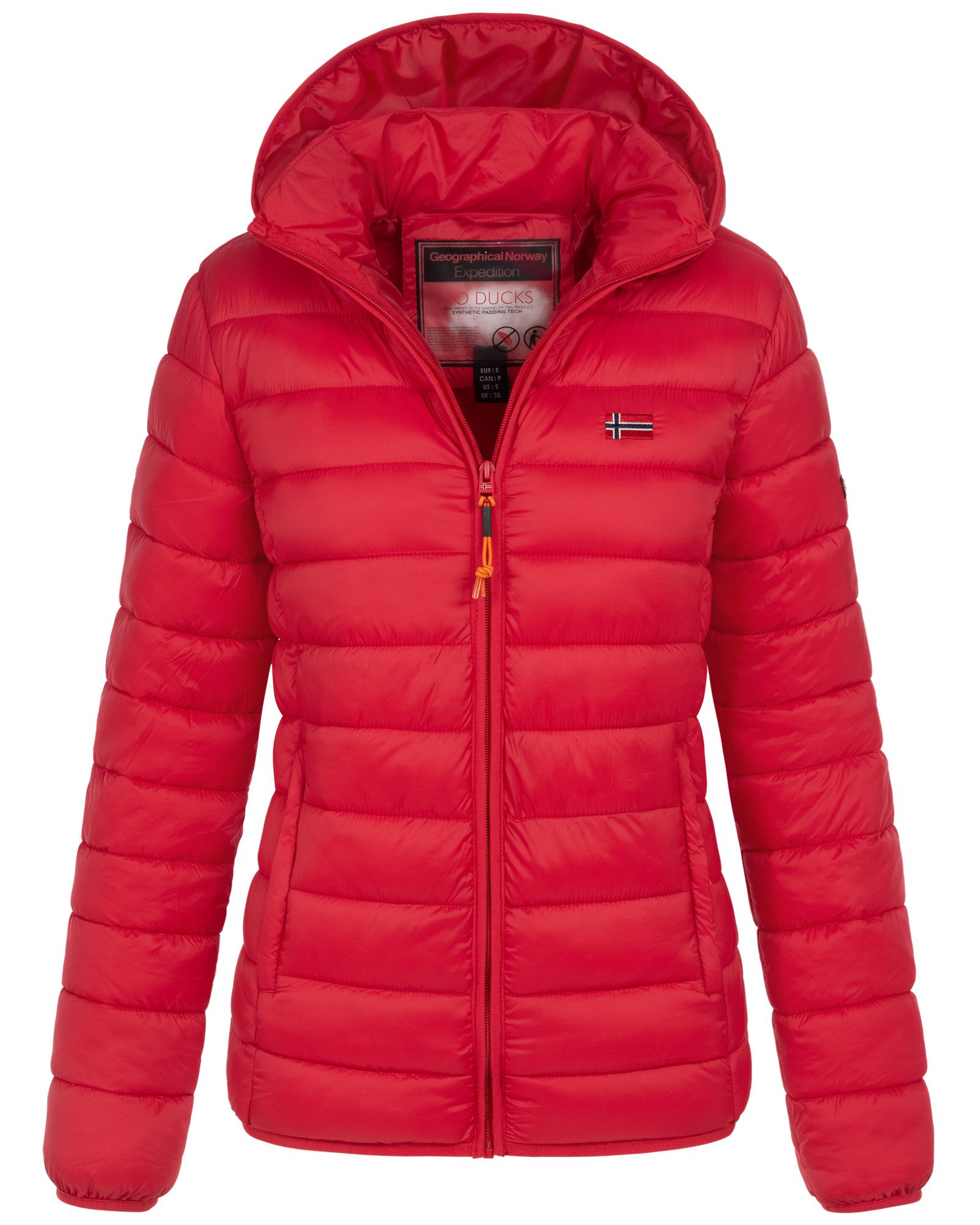 Geographical Norway Steppjacke Damen Herbst Winter Steppjacke Outdoor Überg günstig online kaufen