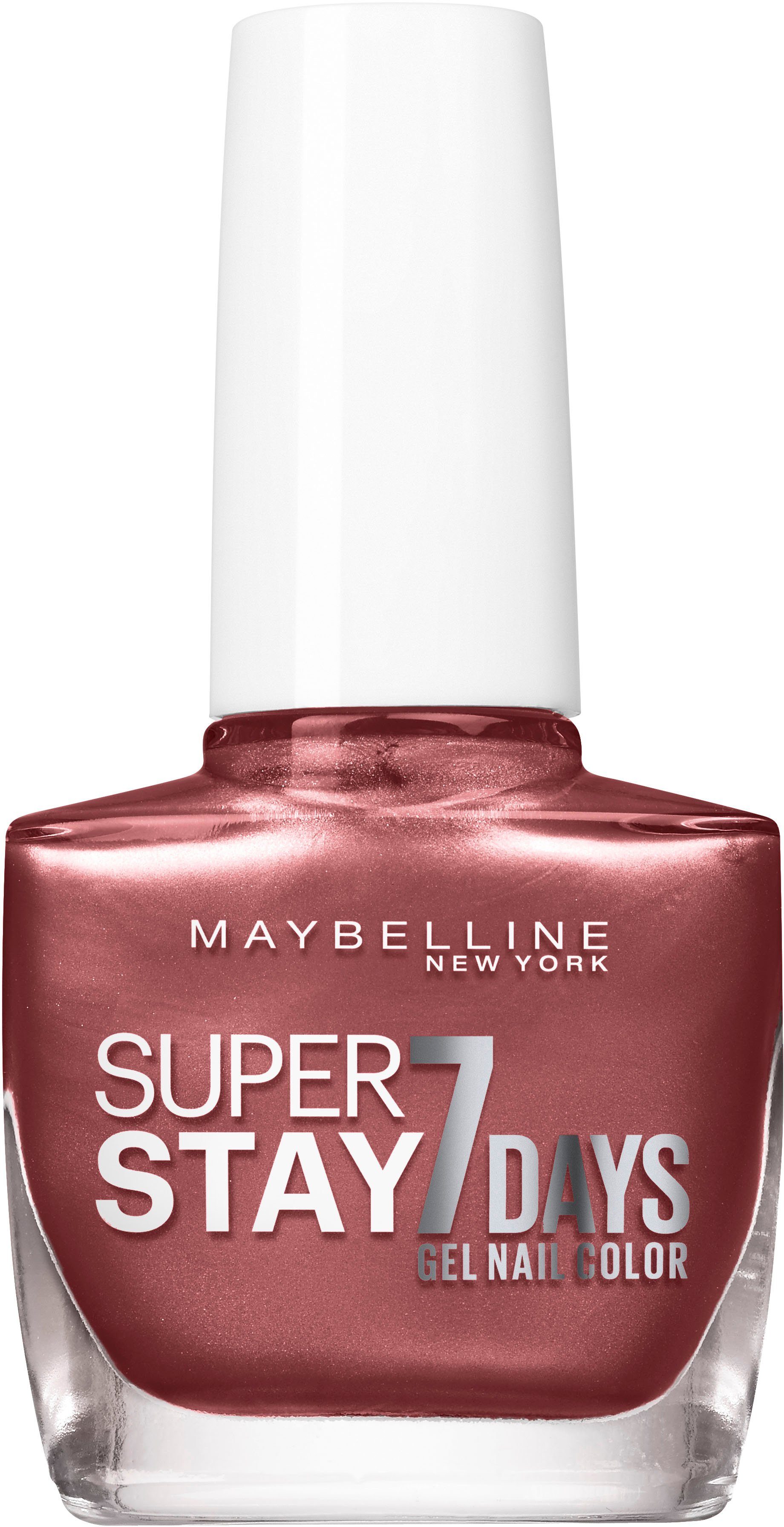 MAYBELLINE NEW YORK Nagellack Superstay 7 Days, mit natürlichen Inhaltsstoffen