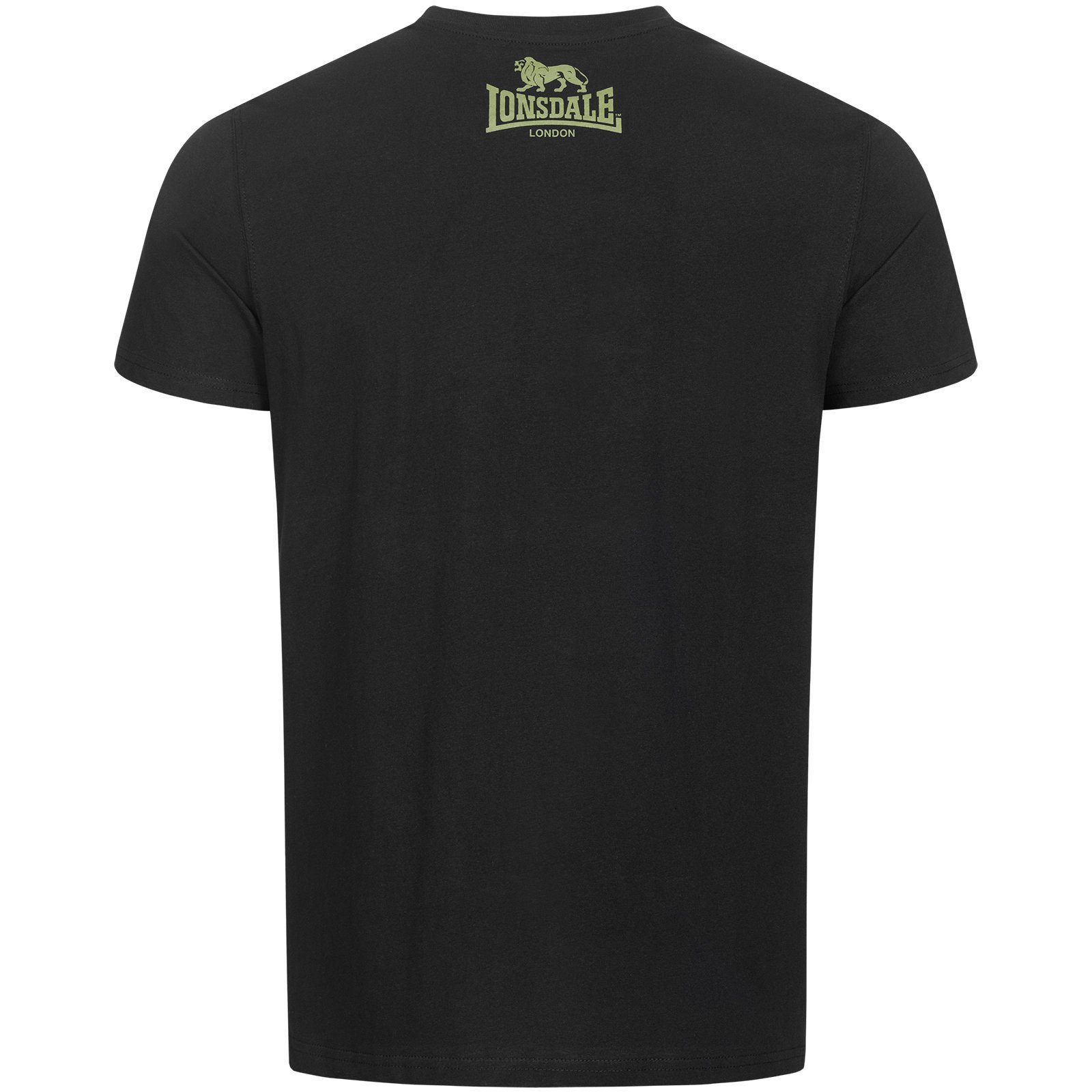 (1-tlg) schwarz T-Shirt Lonsdale Lonsdale Logo T-Shirt