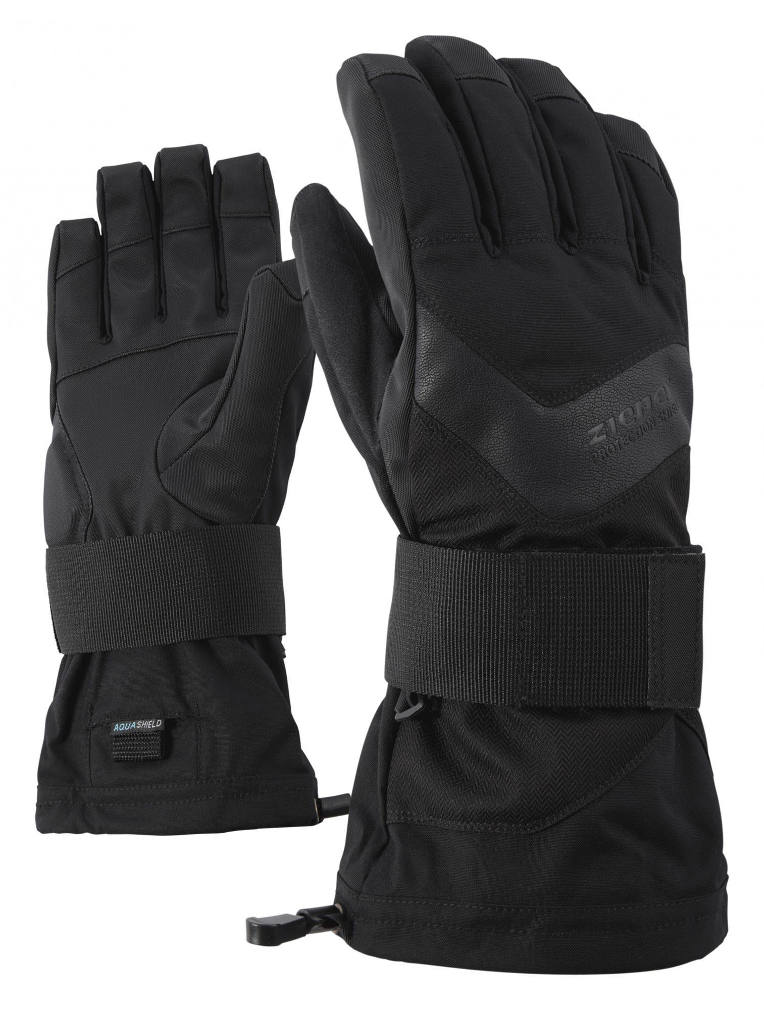 Ziener Fleecehandschuhe Ziener Milan As Glove Accessoires Black Hb