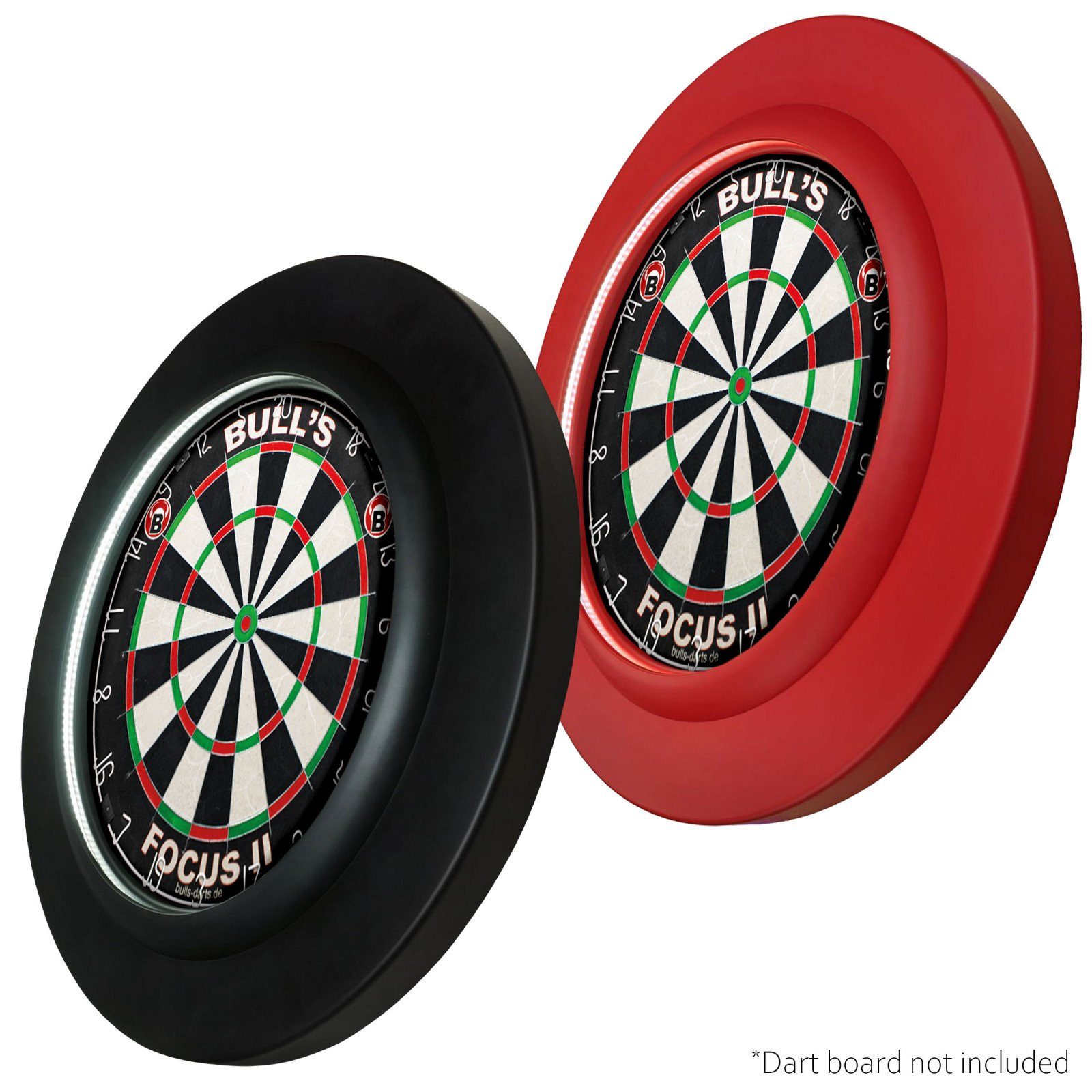 Board BULL'S 1tlg. Dart schwarz Dart-Wandschutz Surround Pro