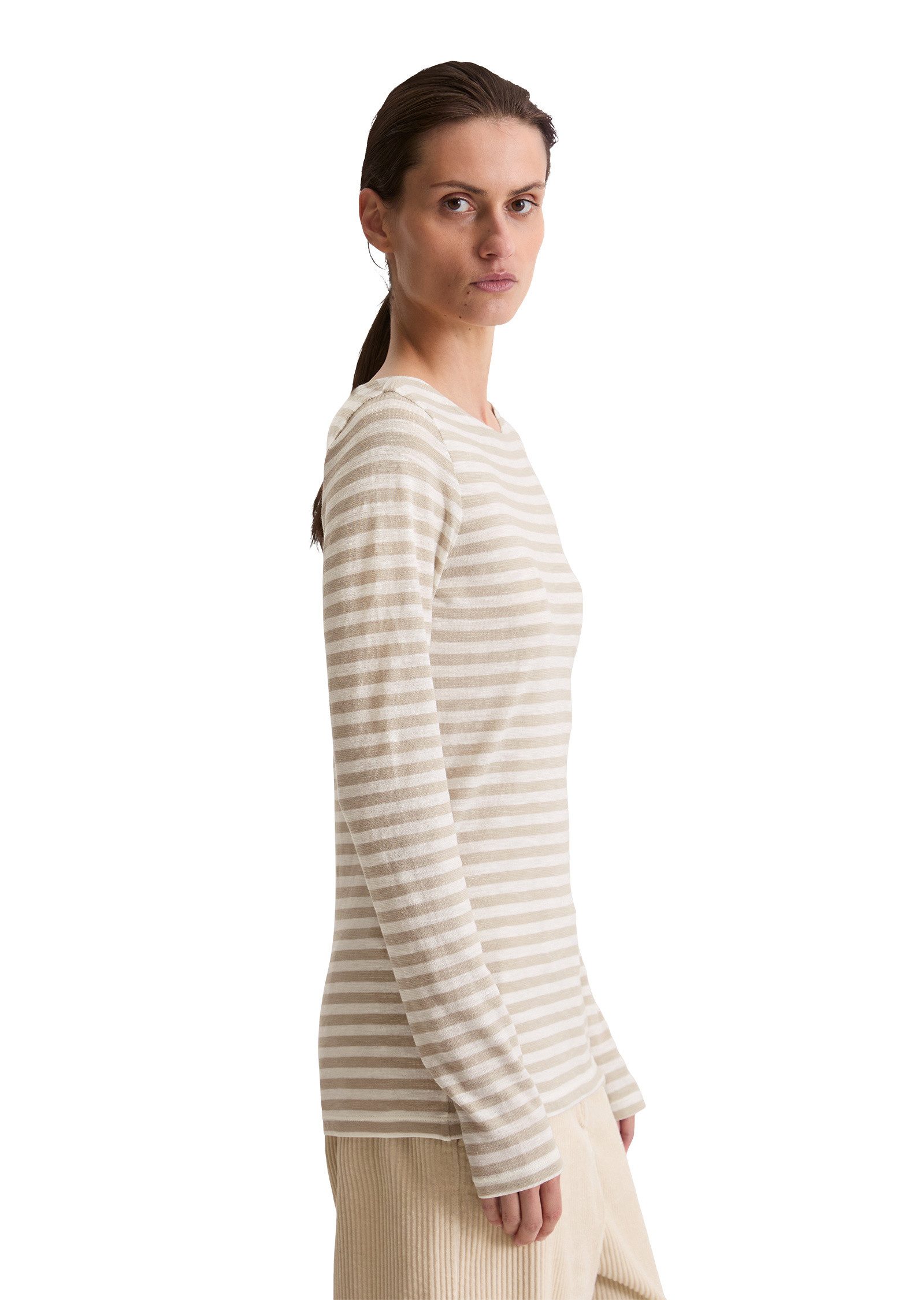 Marc O'Polo Langarmshirt aus Slubjersey günstig online kaufen