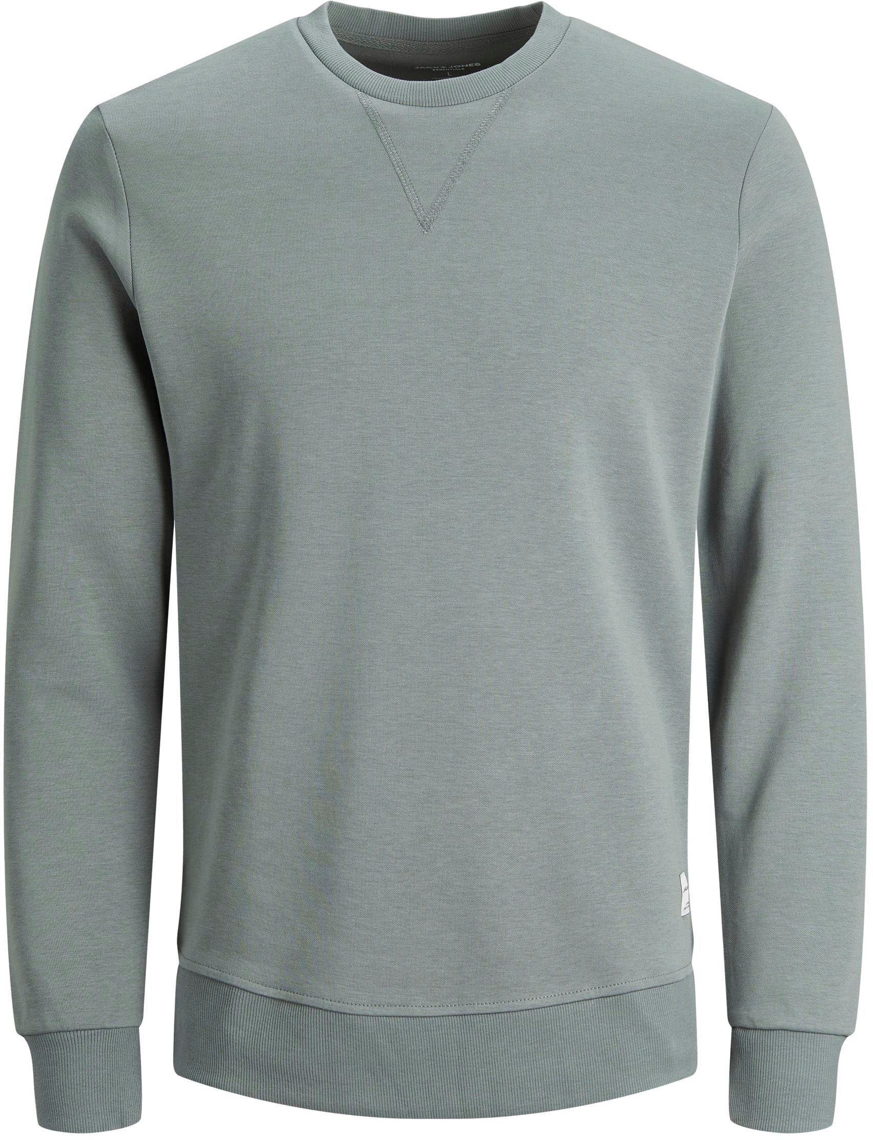 SWEAT BASIC Jones Jack & graugrün Sweatshirt