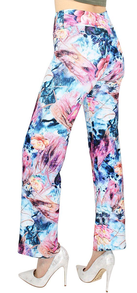 dy_mode Dancehose Damen Dancepants High Waist Stoffhose Straight Leg Leggin günstig online kaufen