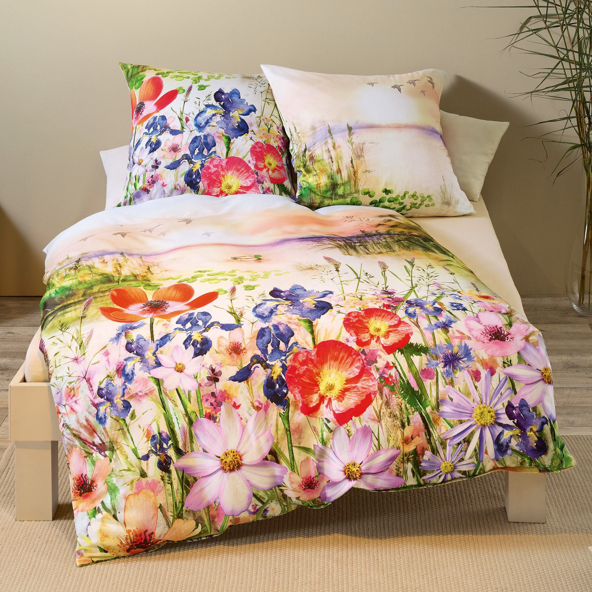 Kaeppel Bettwäsche Bettwäsche "Sunset Memories", Mako-Satin, günstig online kaufen