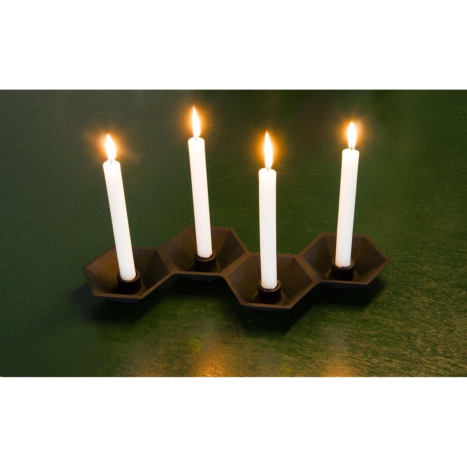 Present Nimble Multiple Schwarz Kerzenständer Kerzenhalter Time