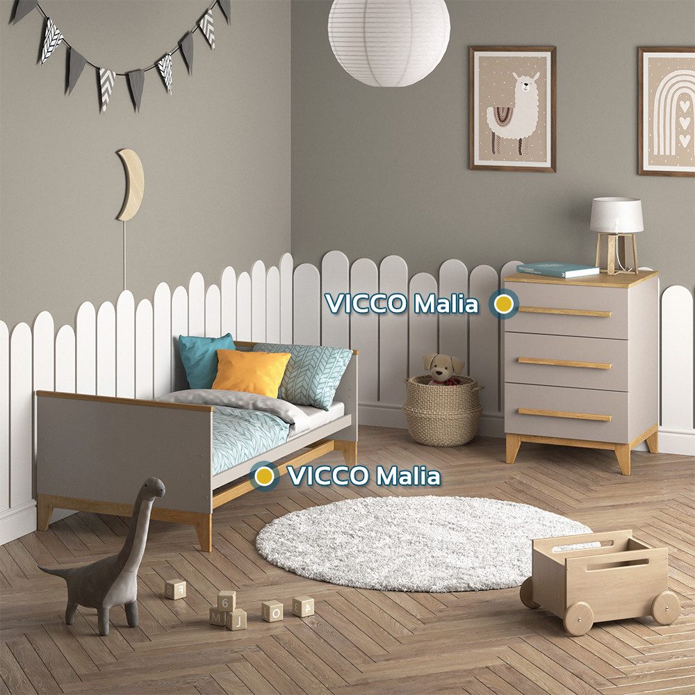 VitaliSpa® Kommode Malia, Cashmere/Artisan, 60 x 88 cm (1 St)