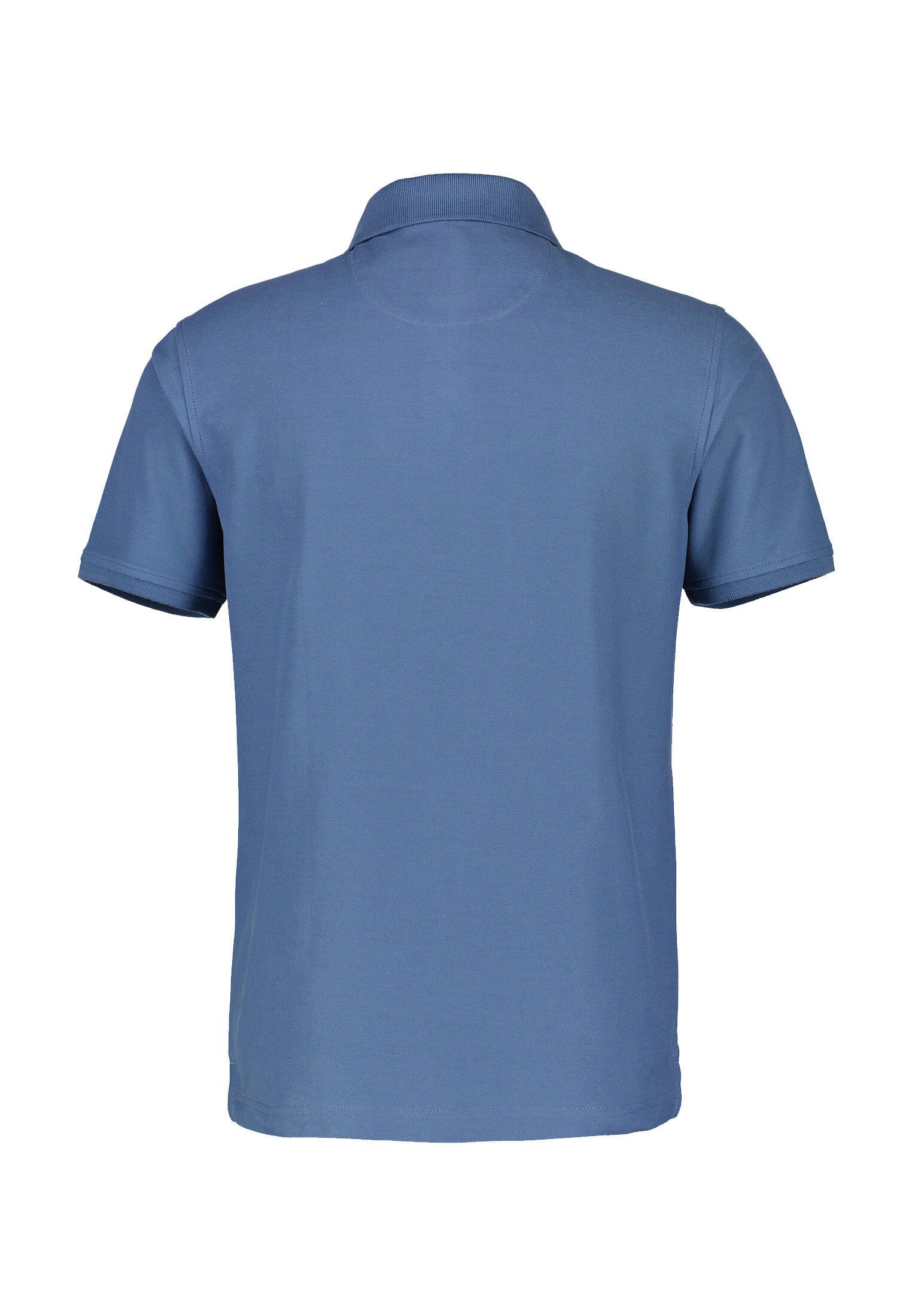 in Poloshirt LERROS Piquéqualität LERROS Dry* *Cool MID Klassischer BLUE Polostyle &