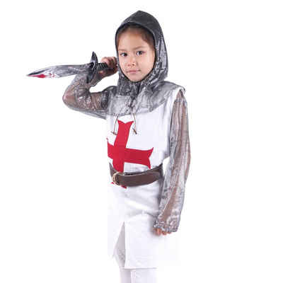 GalaxyCat Kostüm Kreuzritter Kinderkostüm, Ritter Verkleidung für Jungen & Mädchen, Kreuzritter Kostüm für Kinder