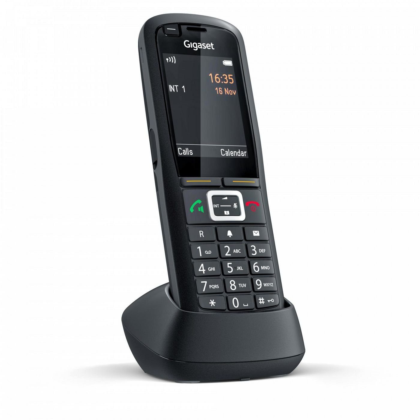 Gigaset GIGASET Telefon R700H Pro, schwarz Schnurloses DECT-Telefon,  Produktart: Schnurloses Erweiterungshandgerät