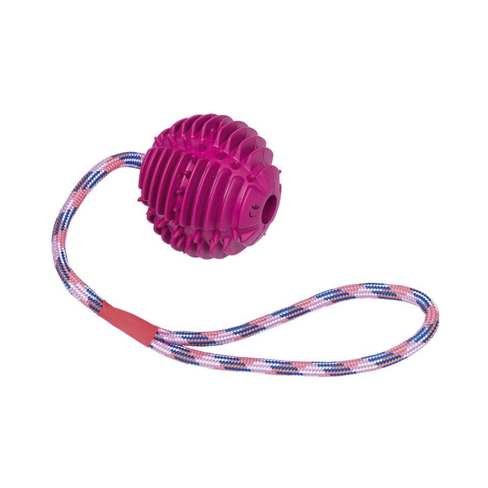 Nobby Outdoor-Spielzeug Vollgummi Ball mit Seil günstig online kaufen