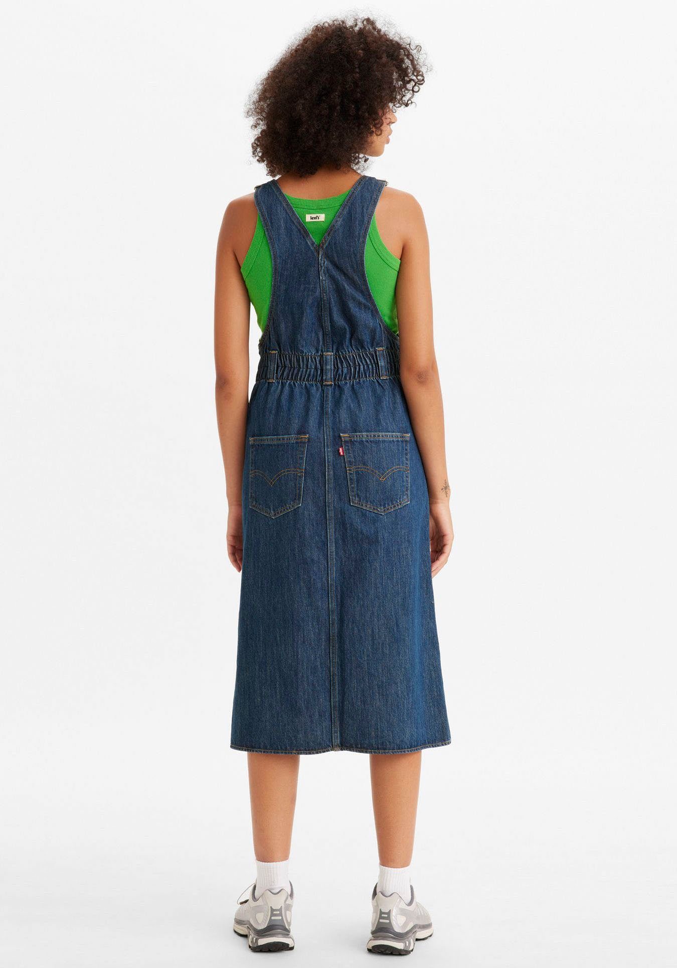 Baumwolldenim klassischem Levi's® Latzkleid aus LEXIE