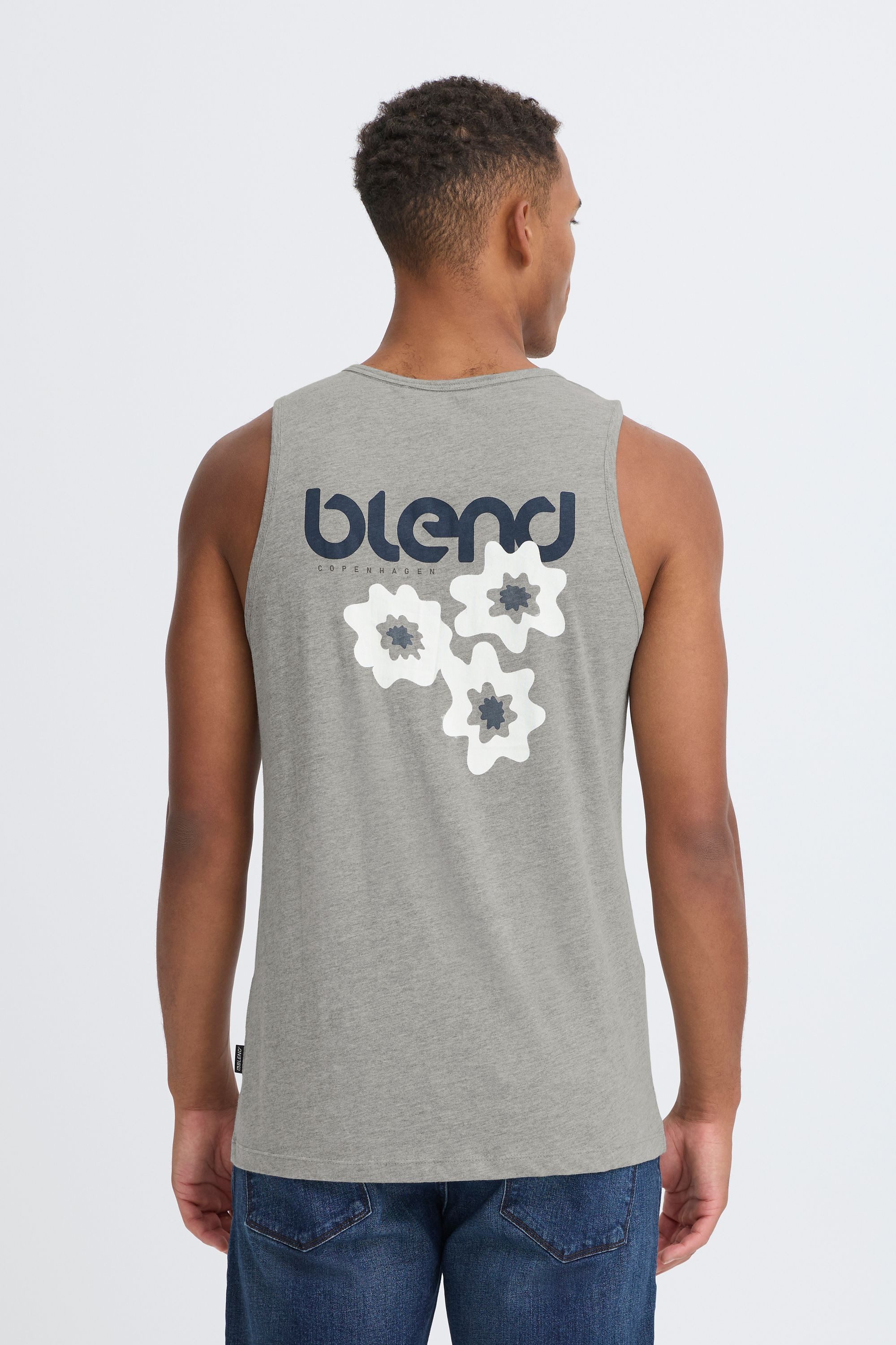 Blend Tanktop BHFlok Lässiges Tanktop mit Logo – Bild 4 von 5