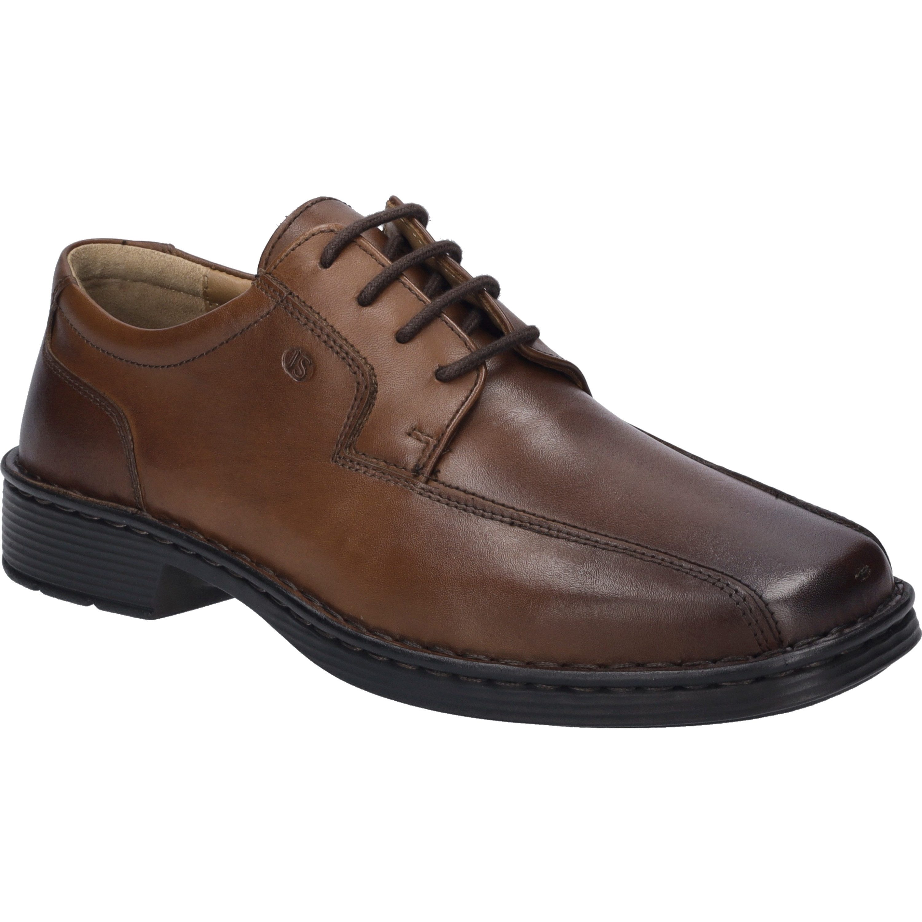 Burgess,braun Schnürschuh