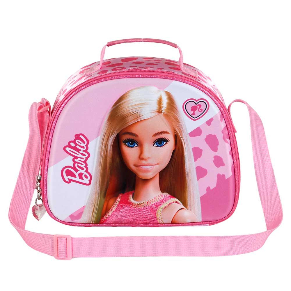 Karactermania Kühltasche Barbie Kindergartentasche Frühstückstasche Kinder Umhängetasche, Isolierende Innenauskleidung