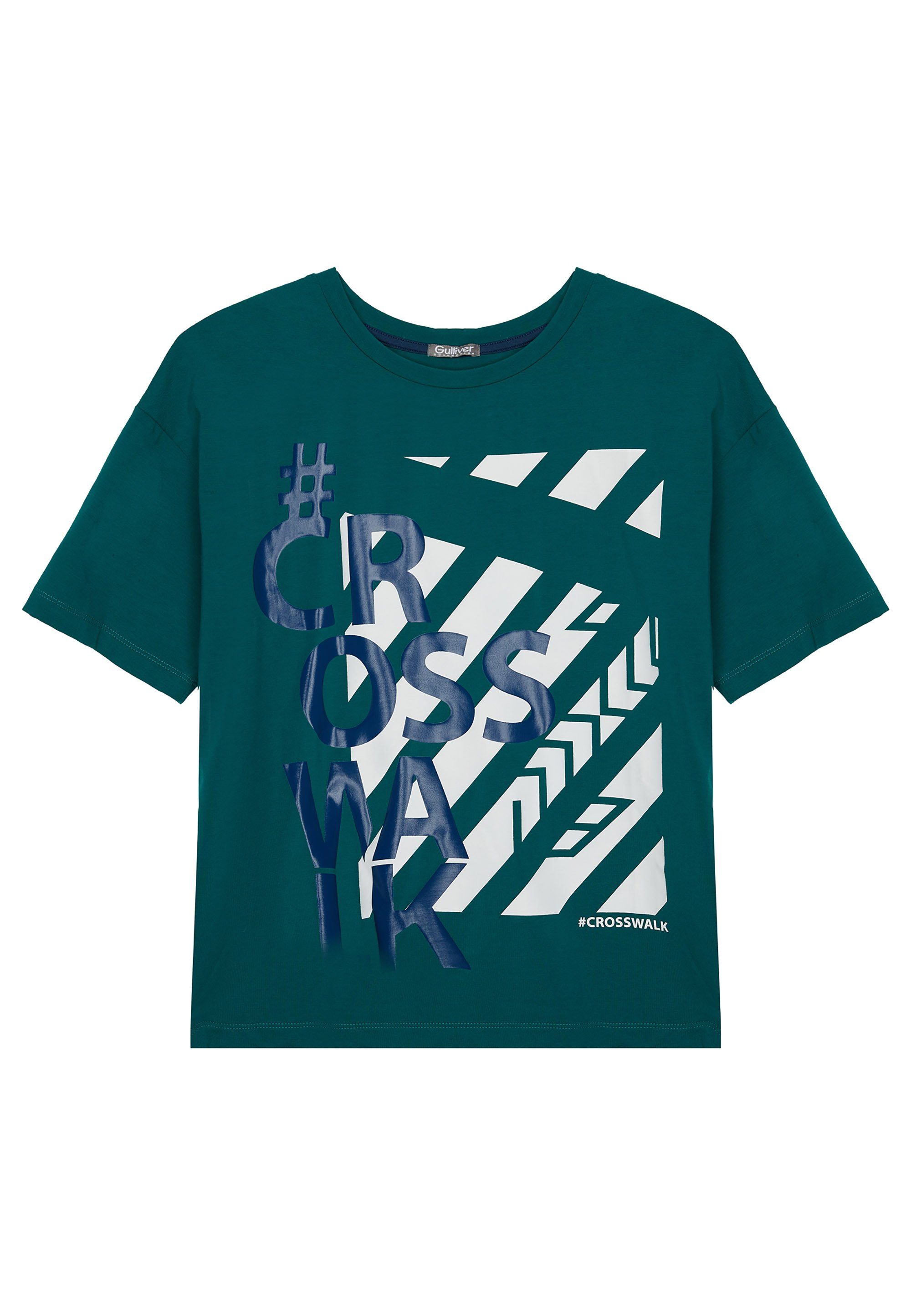 Frontprint T-Shirt Gulliver stylischem mit