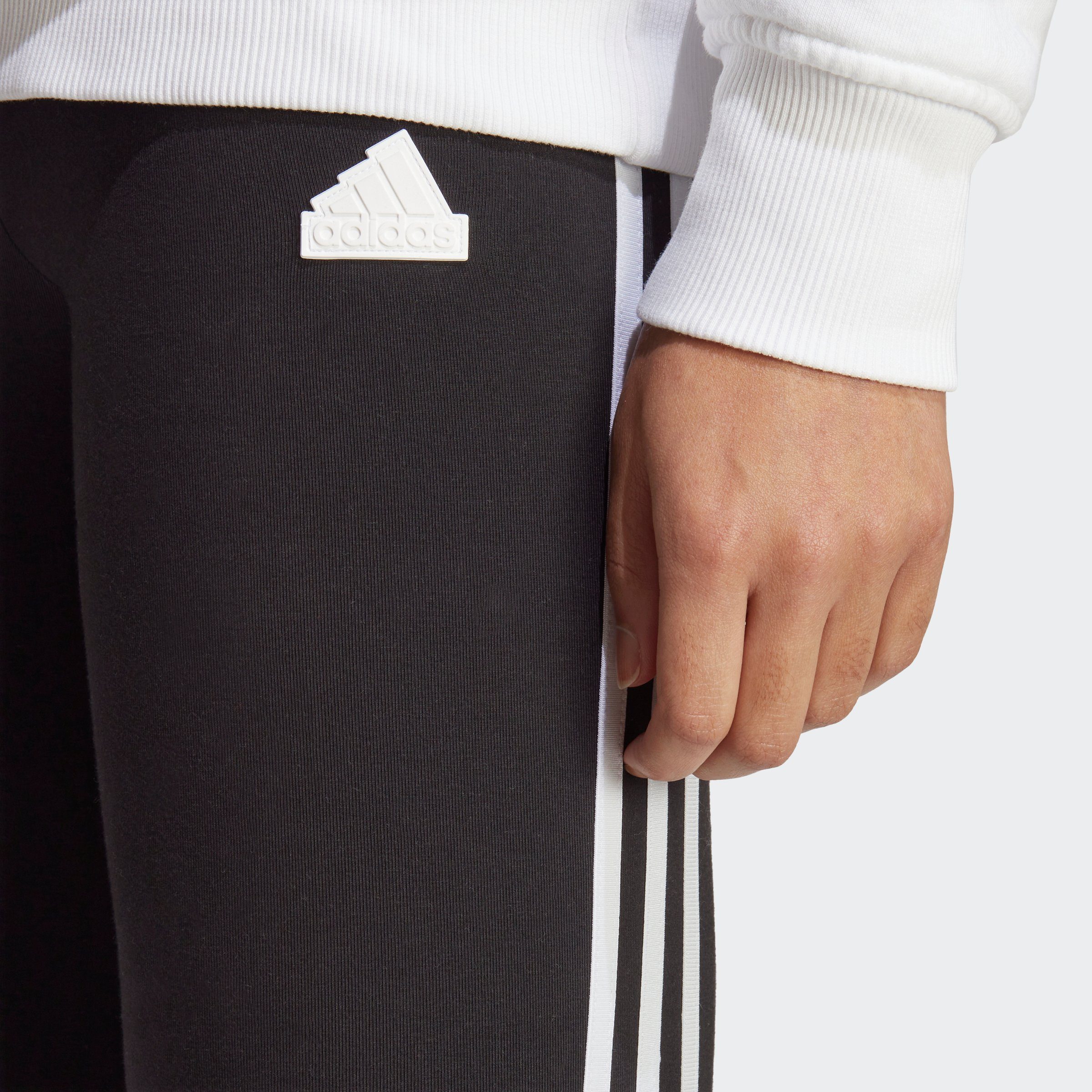 Sportswear (1-tlg) 3-STREIFEN Leggings FUTURE adidas Black ICONS