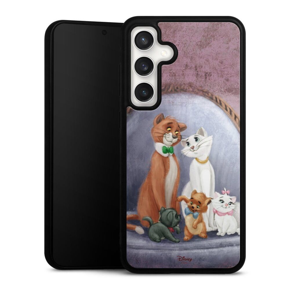 DeinDesign Handyhülle Aristocats Disney Offizielles Lizenzprodukt Aristocats, Samsung Galaxy S24 FE 5G Gallery Case Glas Hülle