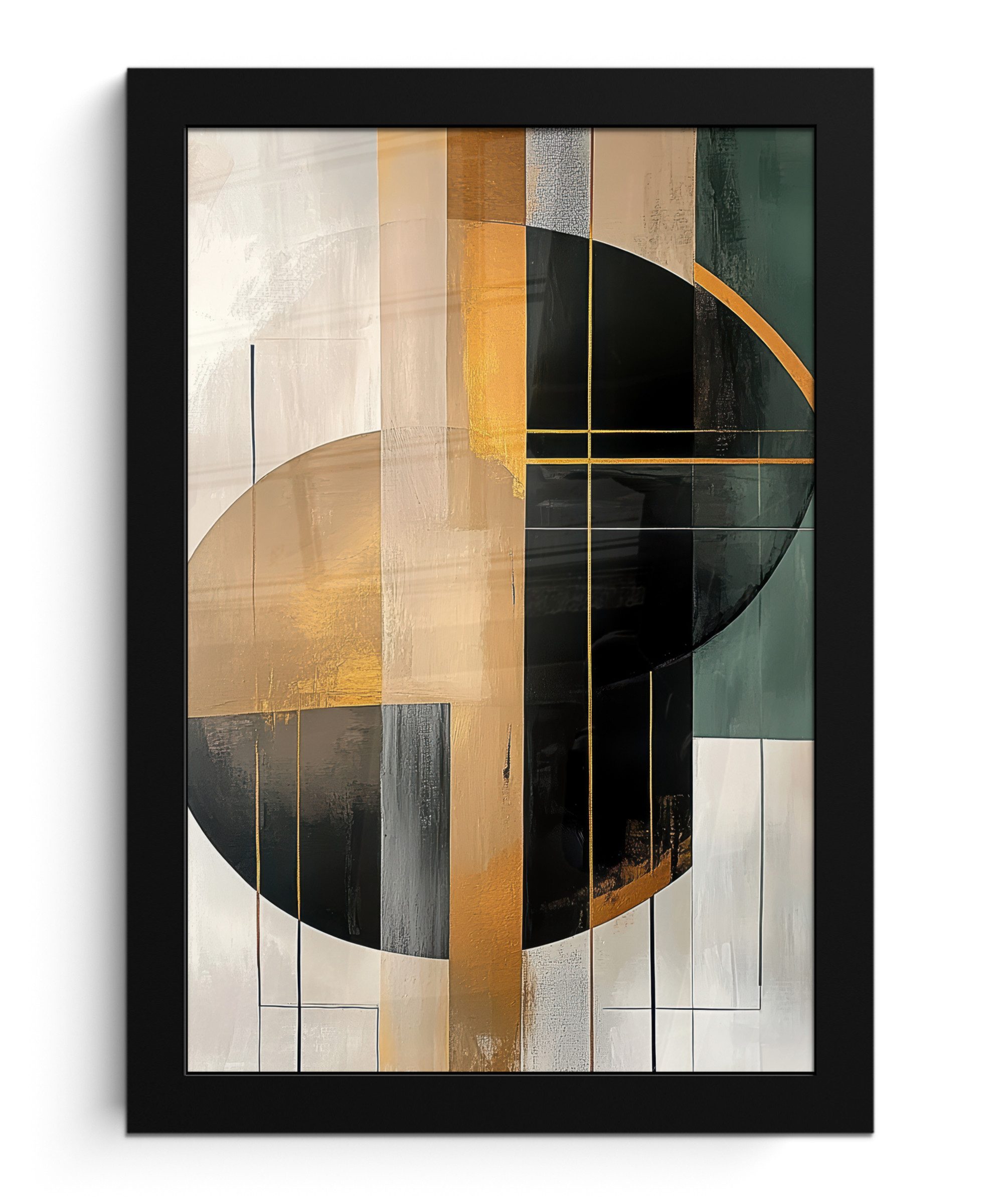 MuchoWow Poster Abstrakt - Gold - günstig online kaufen