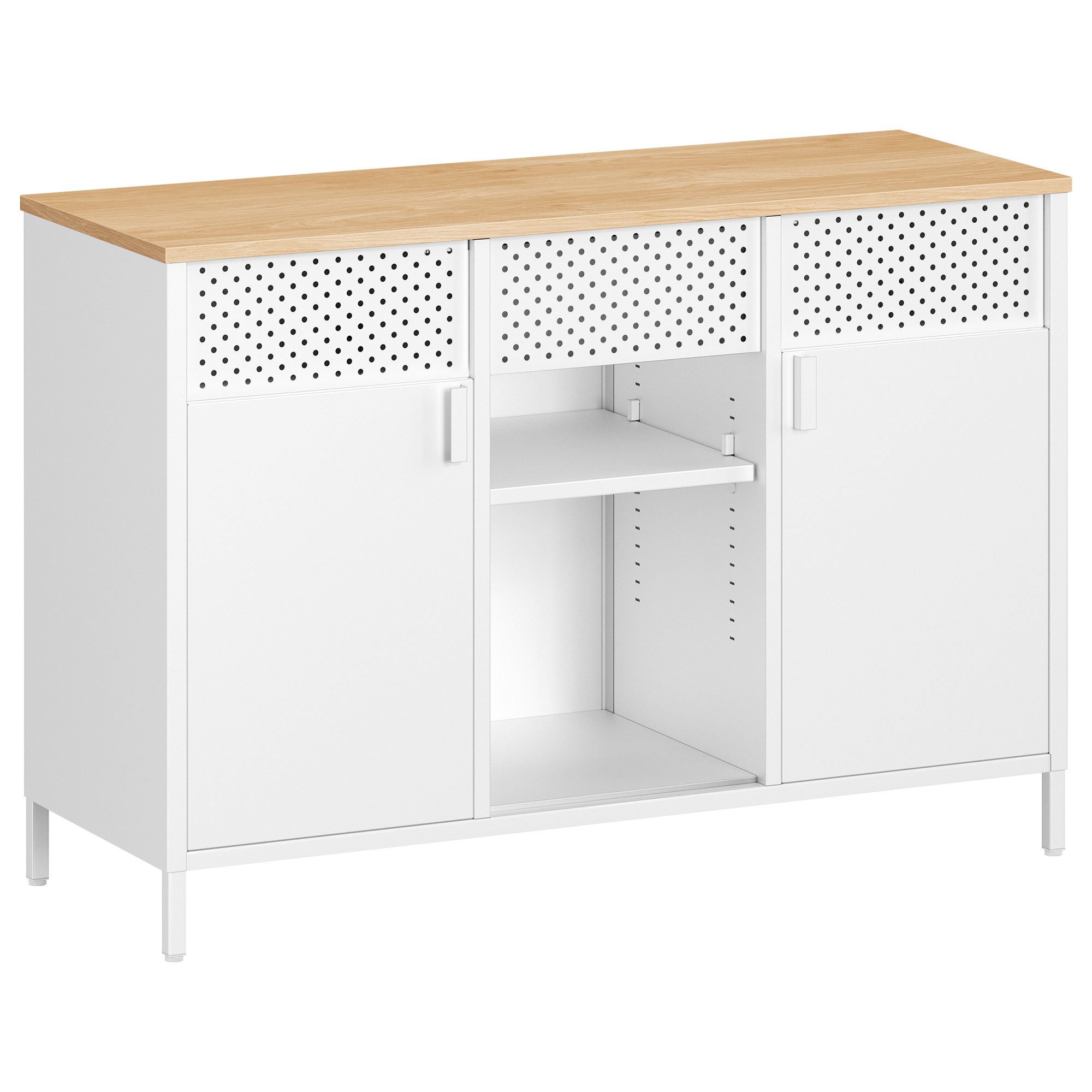 SONGMICS Aktenschrank Aufbewahrungsschrank (Metallschrank, Schrank mit günstig online kaufen