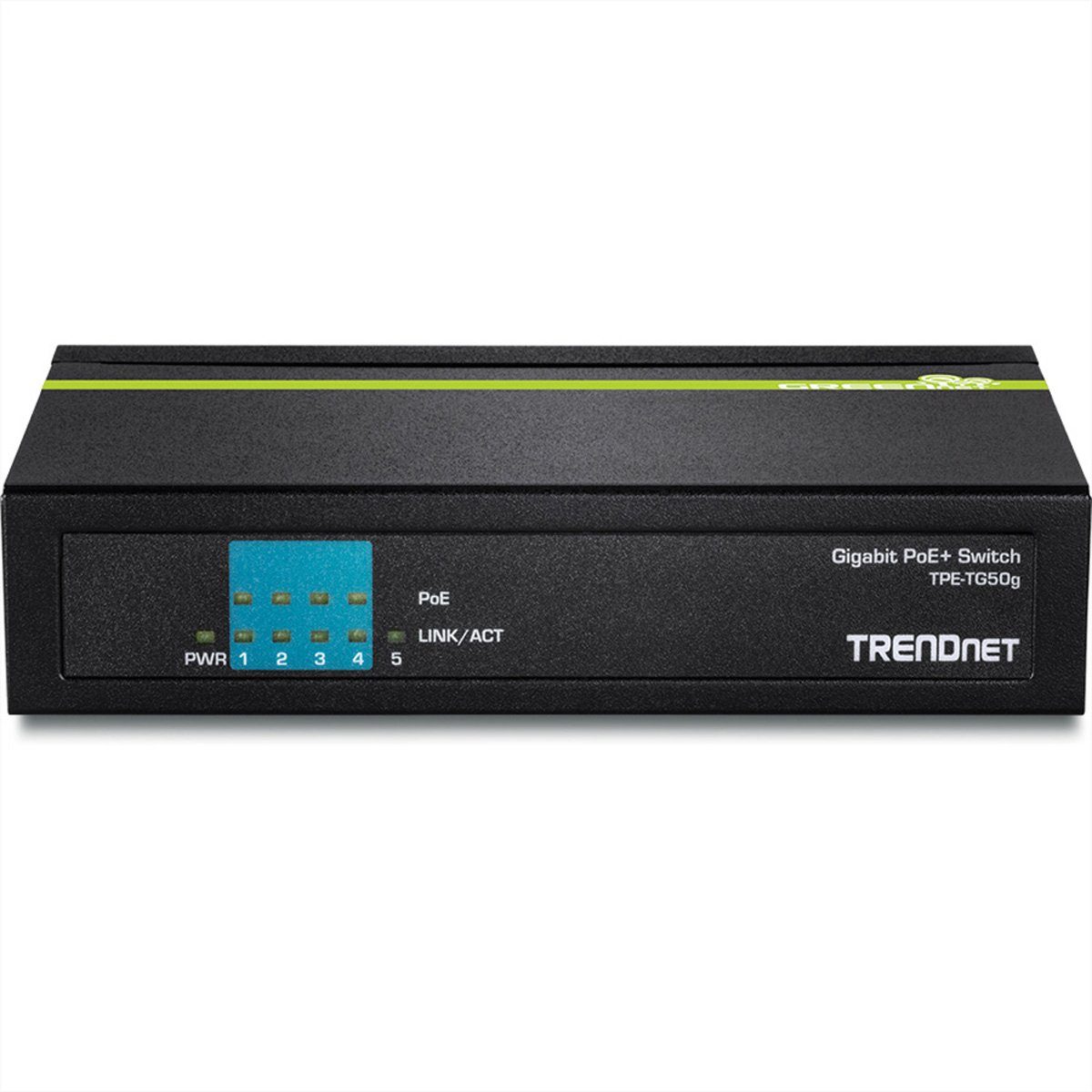Netzwerk-Switch Switch TPE-TG50g Gigabit PoE+ 5-Port Trendnet