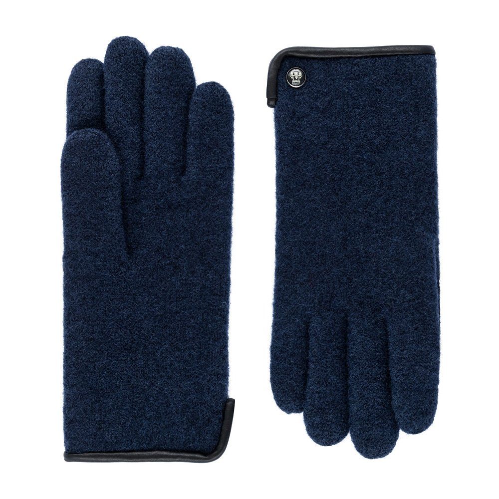 Roeckl Strickhandschuhe Roeckl Walkhandschuhe Damen Navy (nein) günstig online kaufen