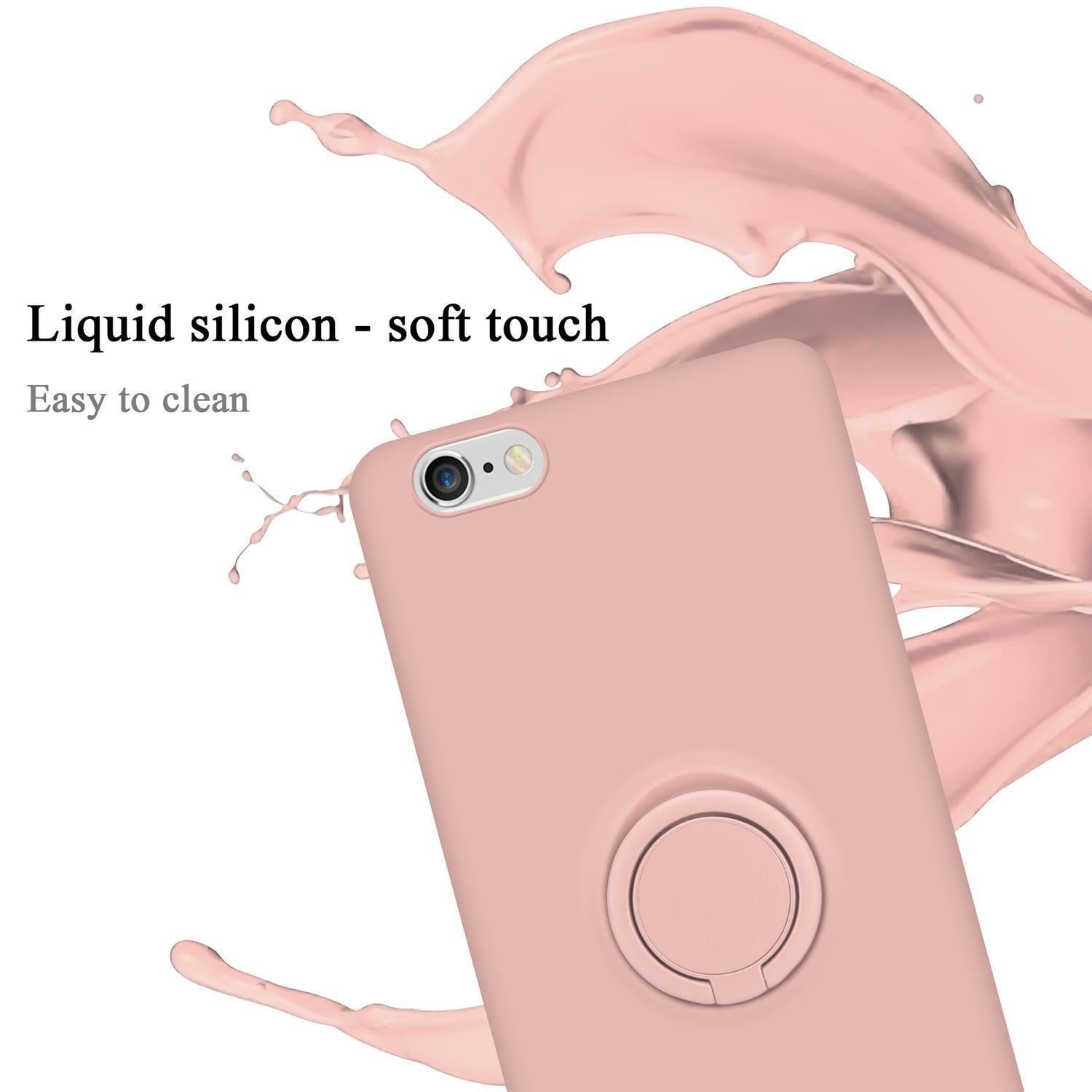 Cadorabo Handyhülle für iPhone 6 / 6S Hülle Apple iPhone 6 / 6S, Robustes Hard Case - Handy Schutzhülle - Hülle - Back Cover Bumper