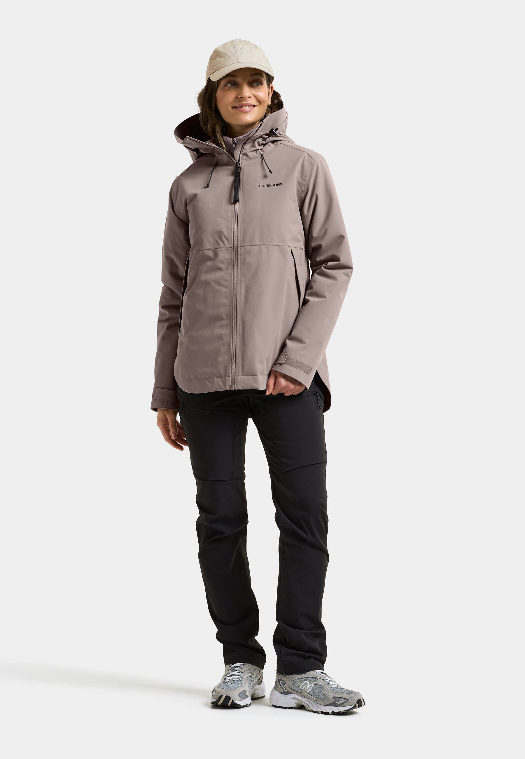 Didriksons Winterjacke Damen Winterparka Wasserdicht JENNIE mit Kapuze mit Taschen