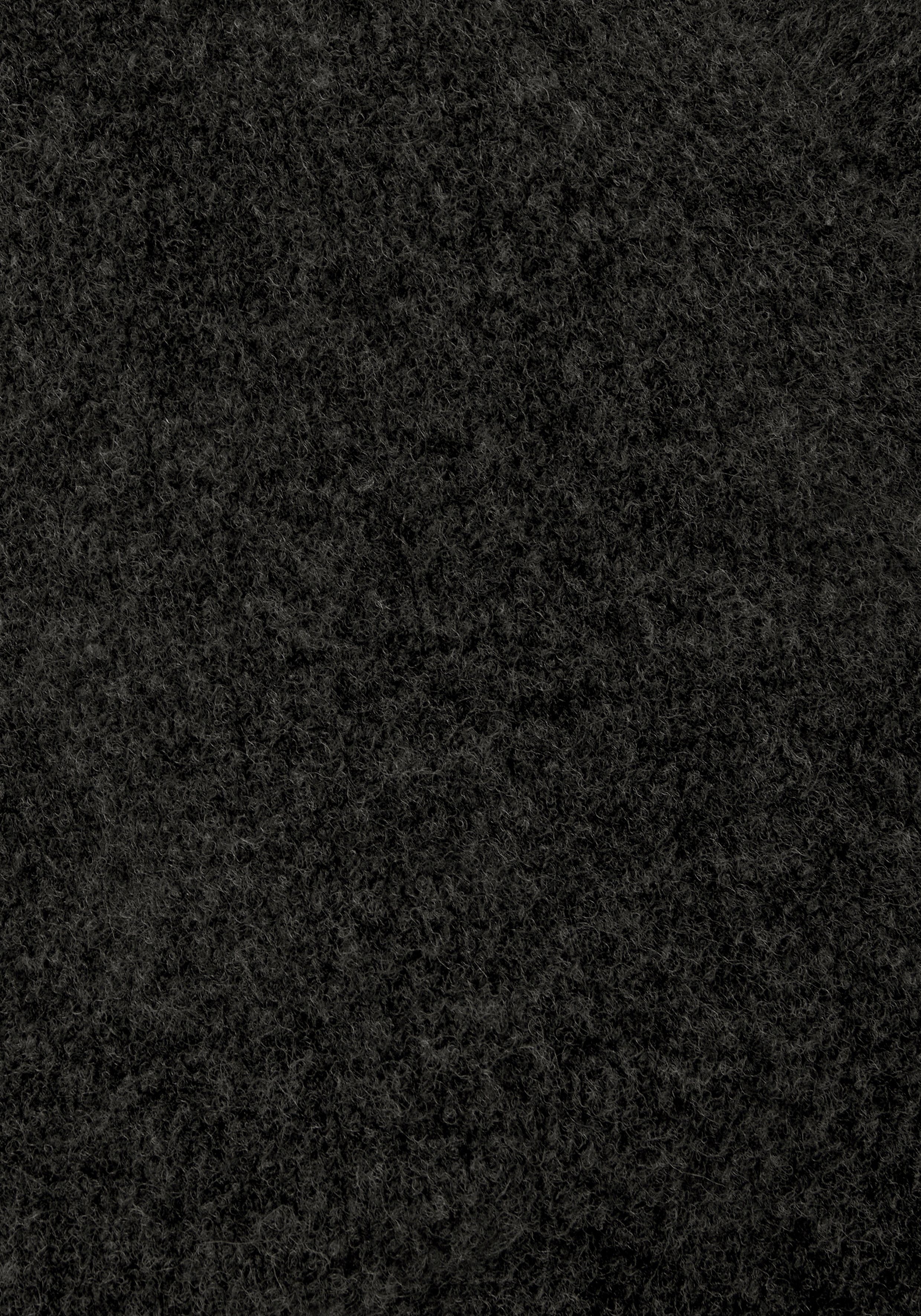 LASCANA Wickelstrickjacke mit breitem Rippbündchen, Loungewear