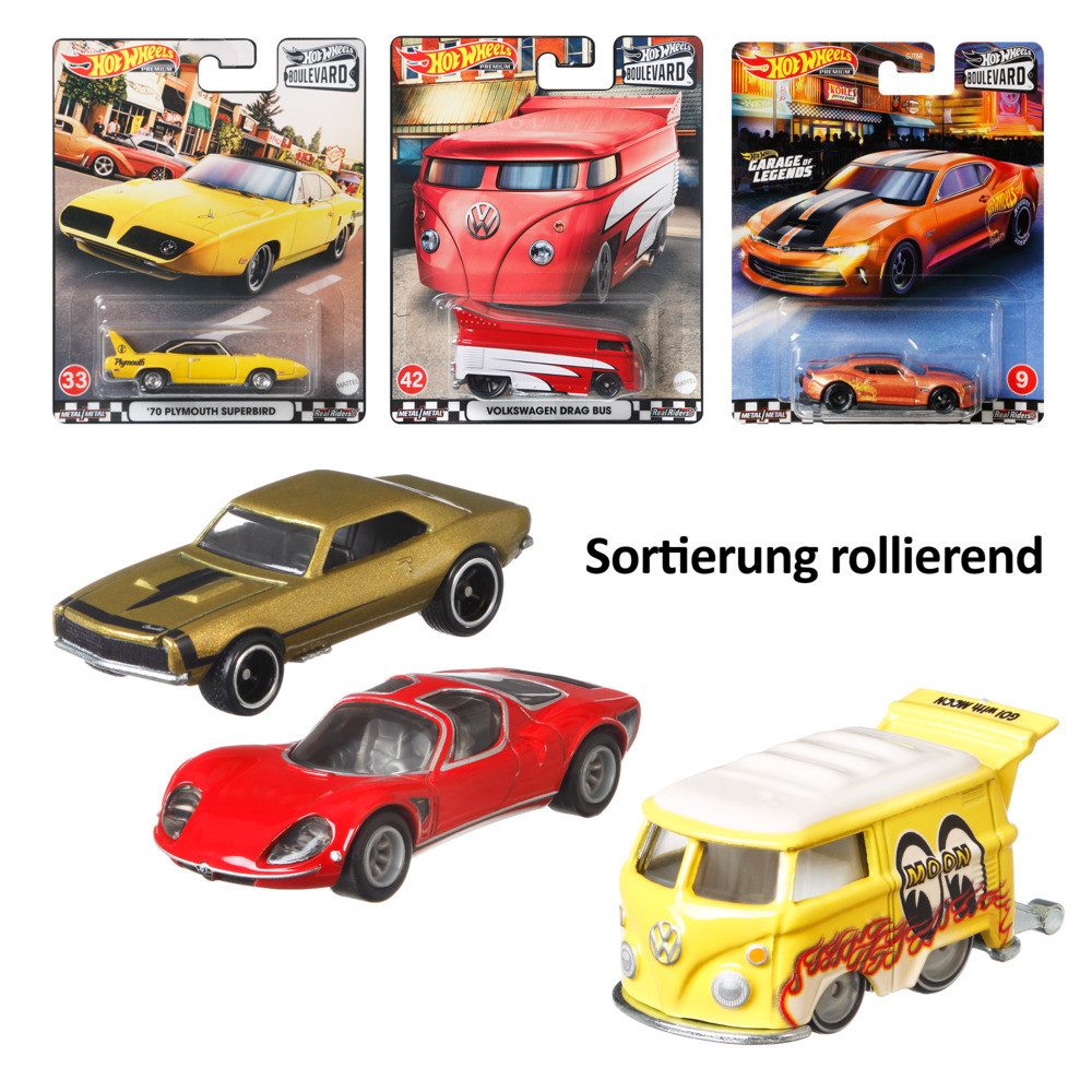 Mattel® Rennbahn-Auto Hot Wheels Boulevard 1:64 sortiert