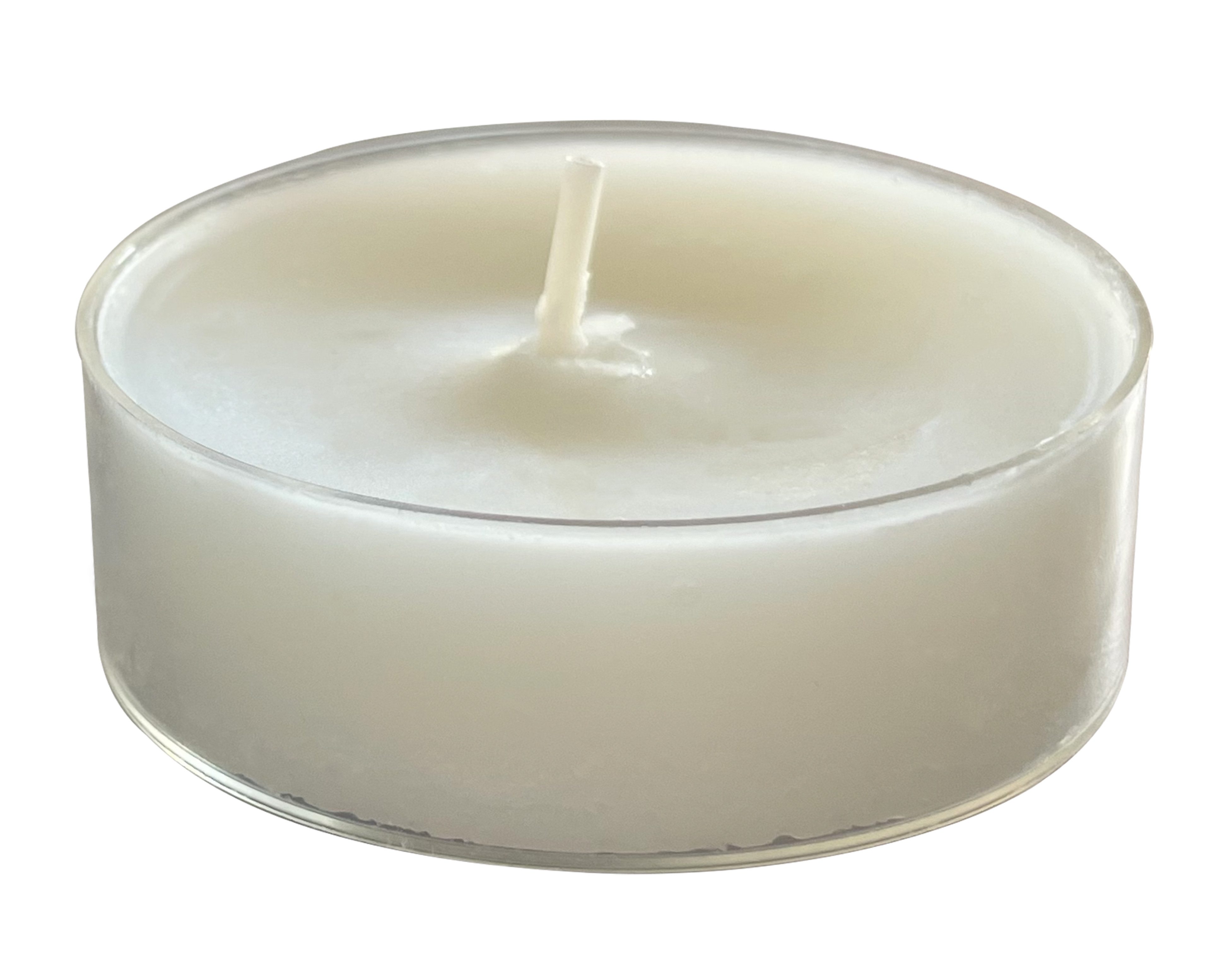 Wiedemann Kerzen Teelicht Maxi-Teelichte PC-Cup Bisquit, 8 Stunden, 12 Stück