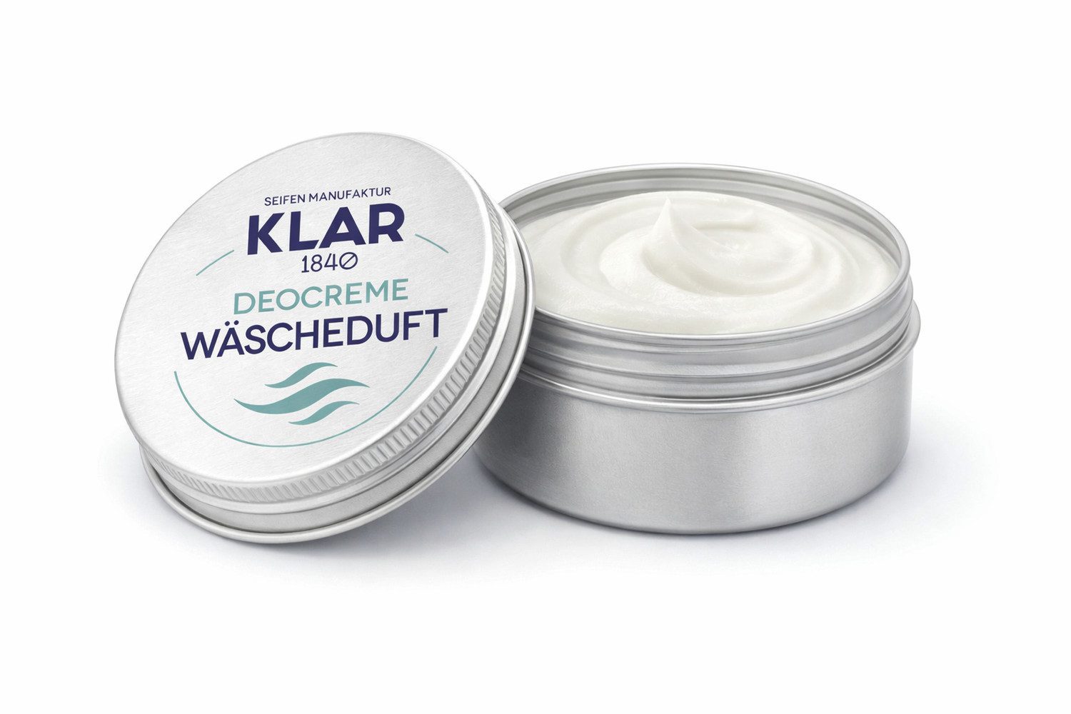 Klar Seife Deo-Creme Wäscheduft, 1-tlg., Deocreme schützt und erfrischt 65 ml