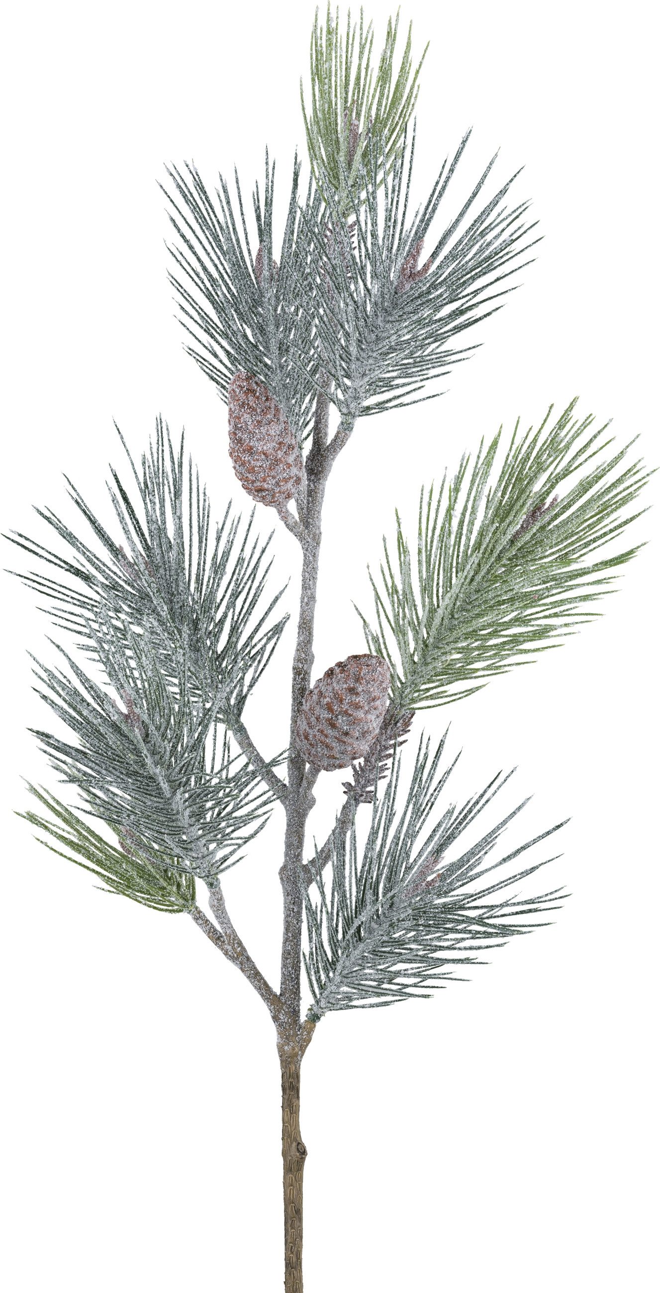 Kunstzweig Kiefernzweig, Creativ green, Höhe 97 cm, mit Frost-Optik günstig online kaufen