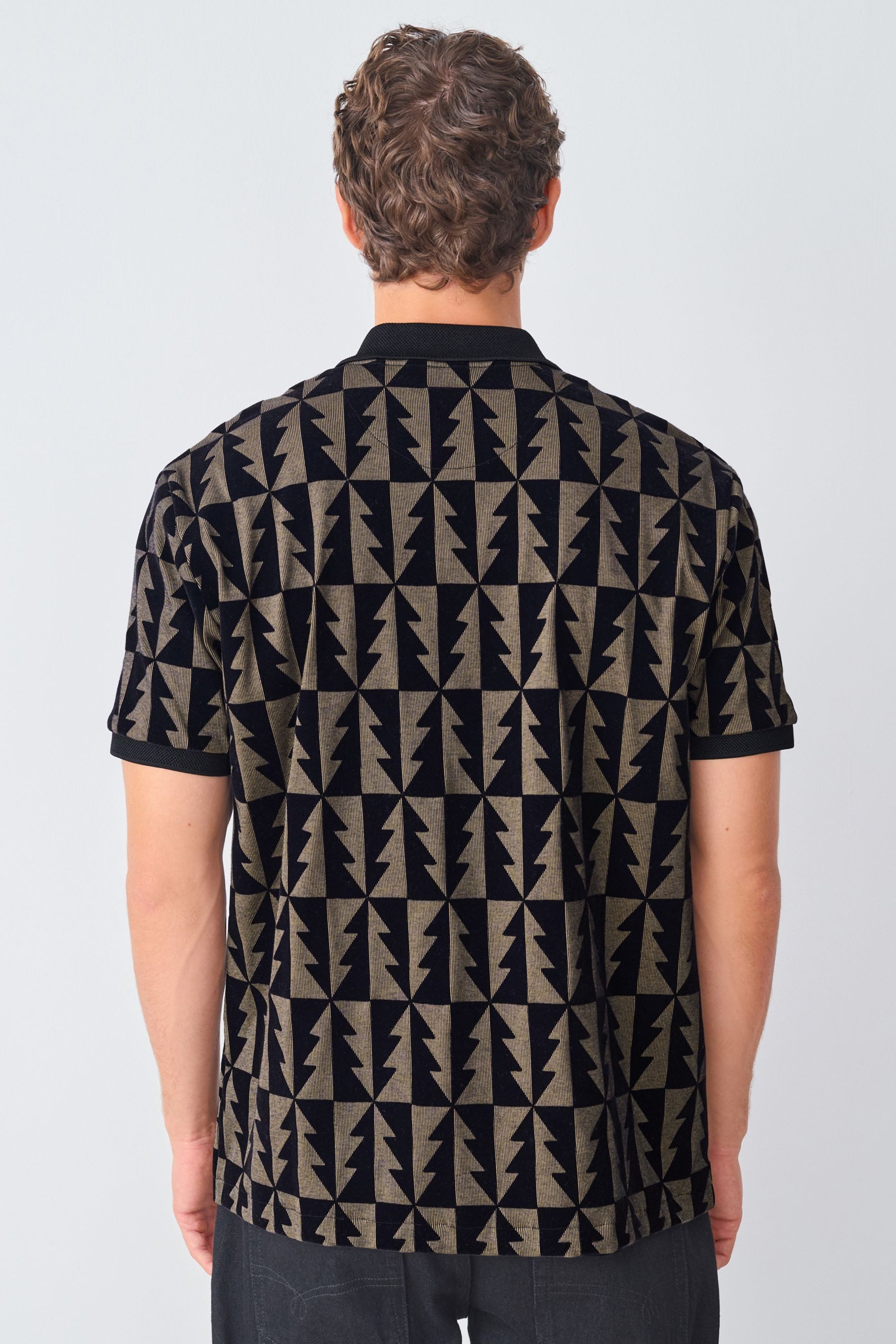 Next Poloshirt Beflocktes Polohemd mit 1/4-Reißverschluss günstig online kaufen