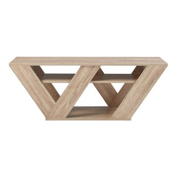 en.casa Lowboard, »Nome« Fernsehtisch 110x30x40cm Eicheoptik