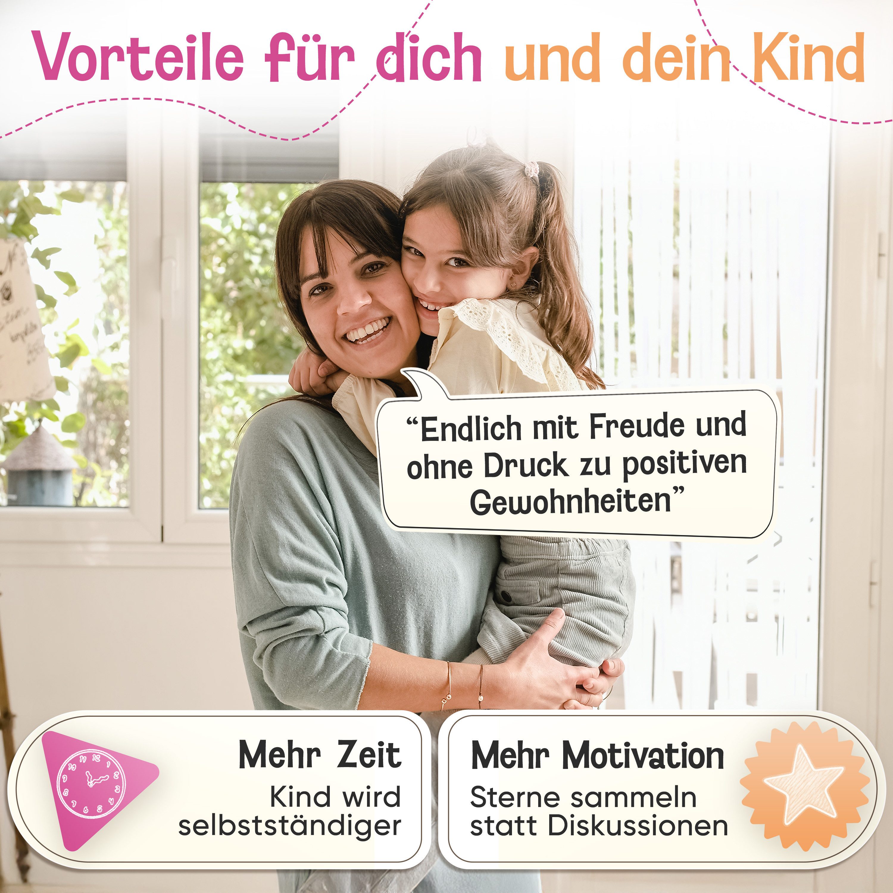 Likarto Lernspielzeug Belohnungstafel Kinder - Montessori Aufgabenplaner & Magnettafel, individuell anpassbar, beschreibbar