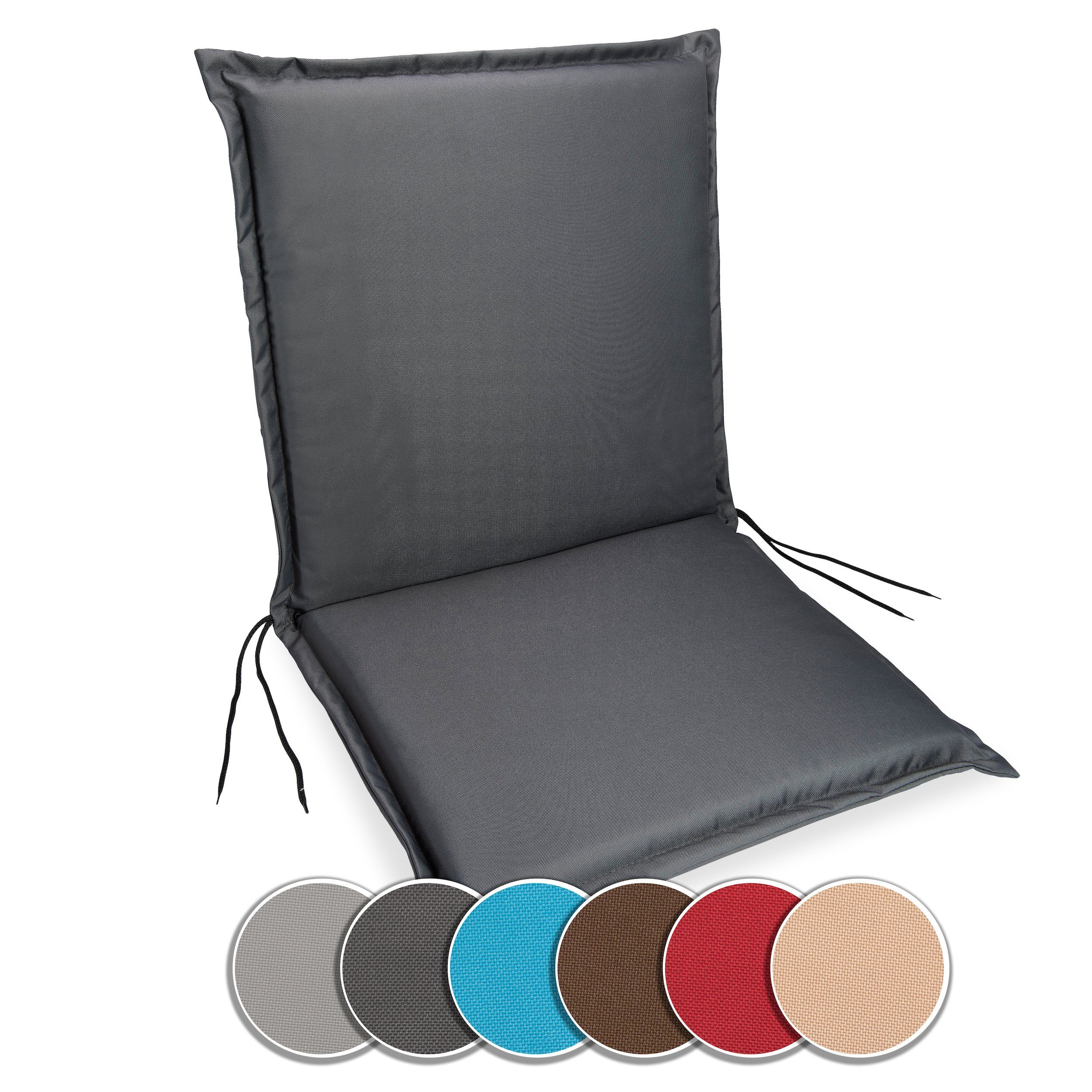 sunnypillow Liegenauflage Niedriglehner Auflage Gartenstuhlauflage, 100 günstig online kaufen