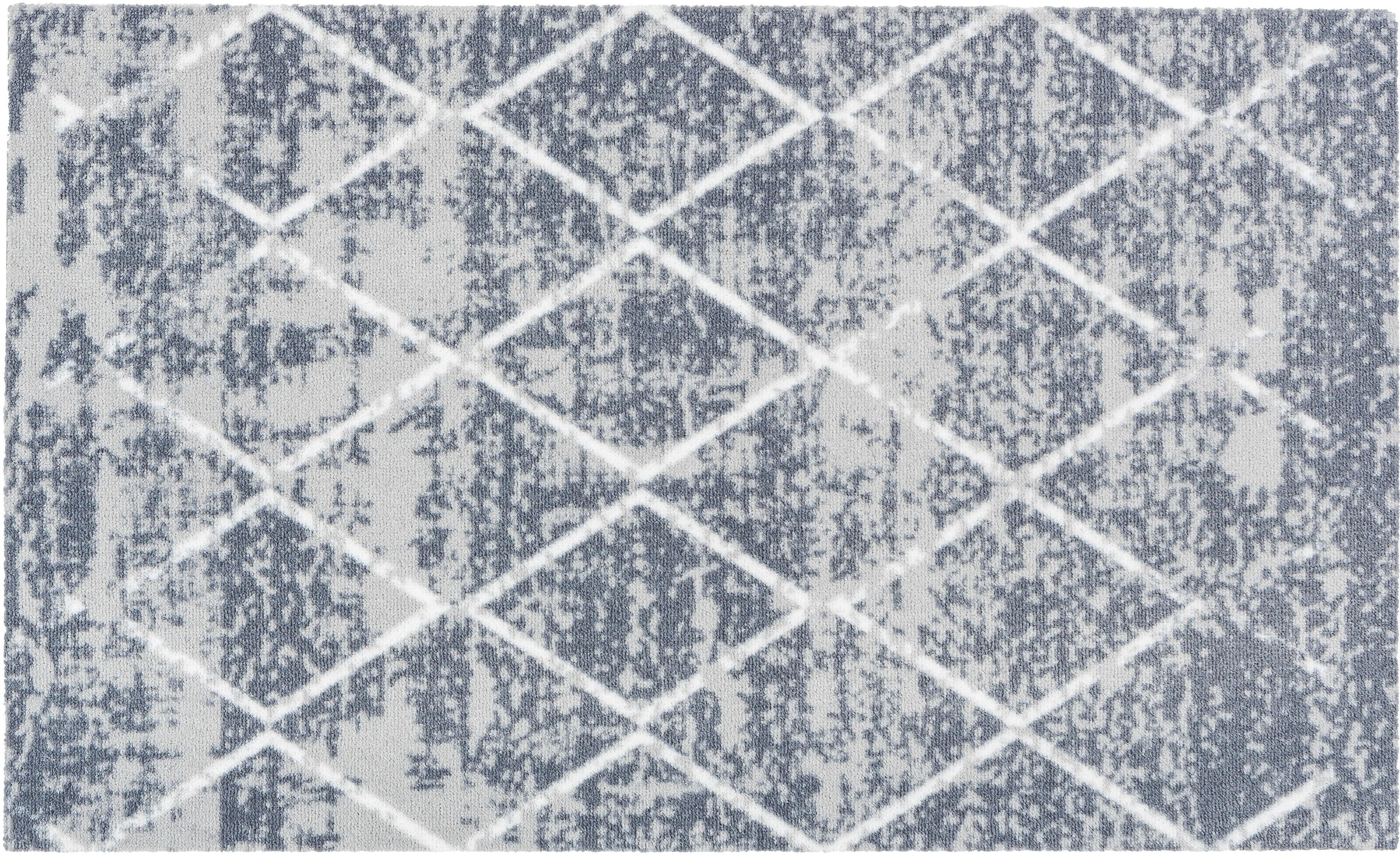 Fußmatte Miabella 1669, ASTRA, rechteckig, Höhe: 7 mm, Schmutzfangmatte,  Rauten Design, In -und Outdoor geeignet
