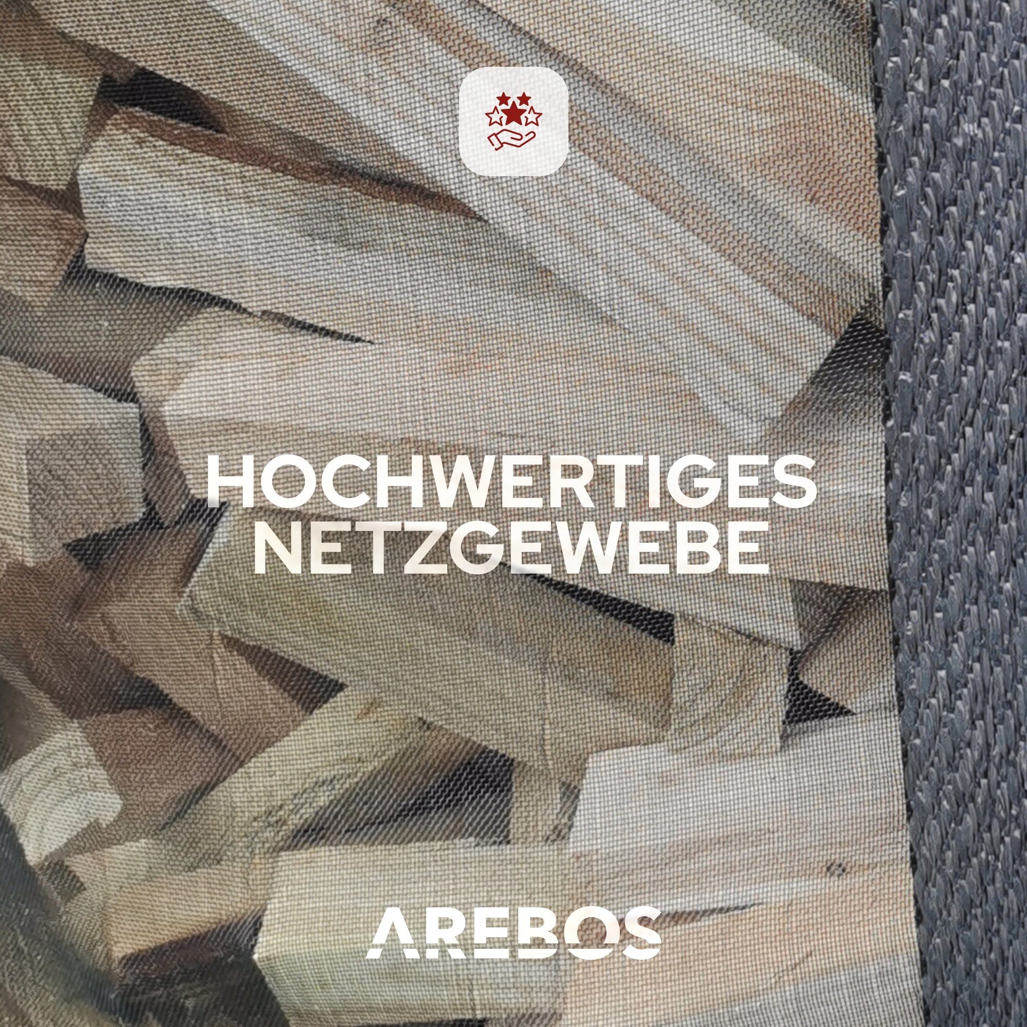 Arebos Kaminholzkorb Holzsack Brennholz Big Brennholzsack für St) Holz Bag (1 Premium Woodbag