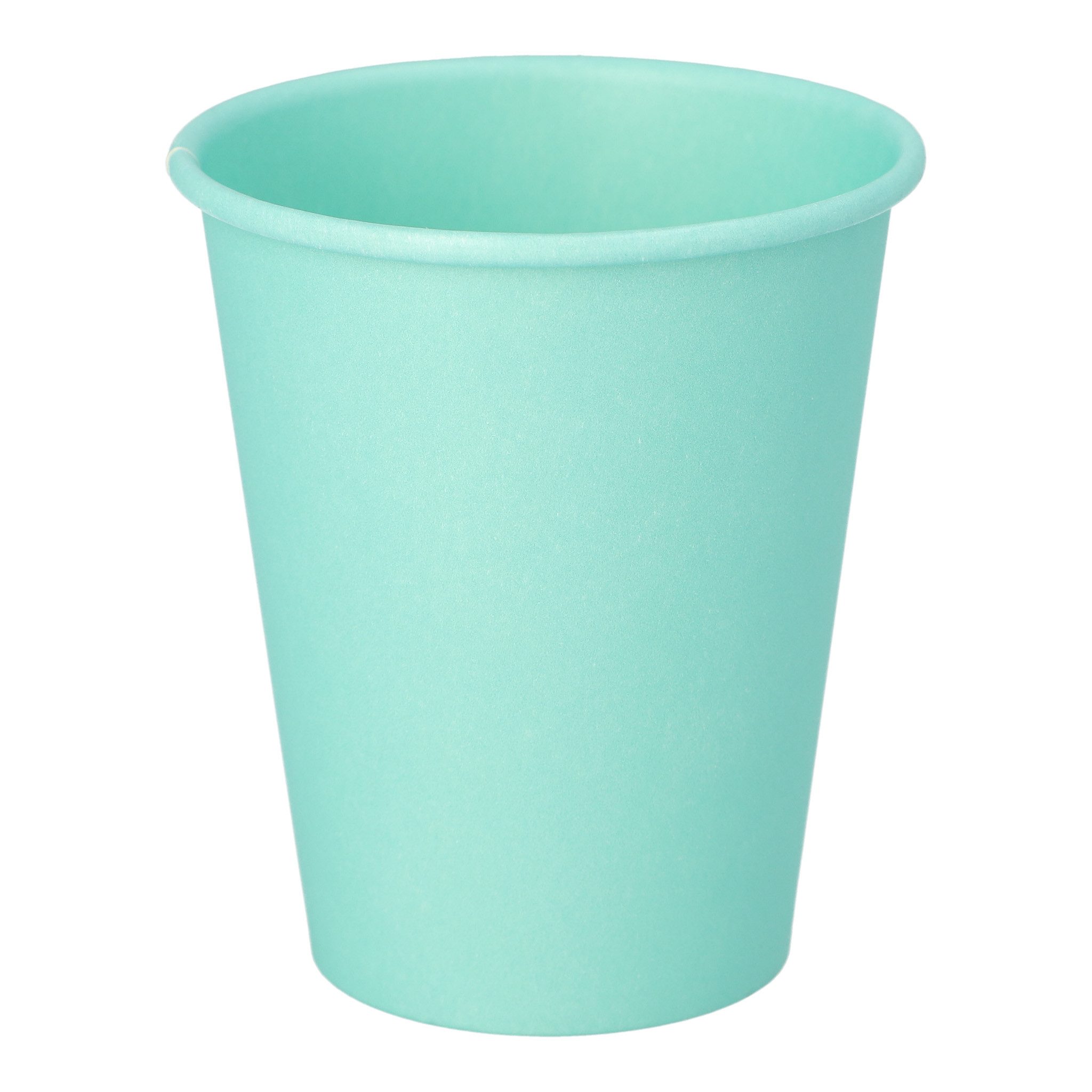 PAPSTAR Becher, Papier, Pappbecher 200ml 50 Stück Türkis